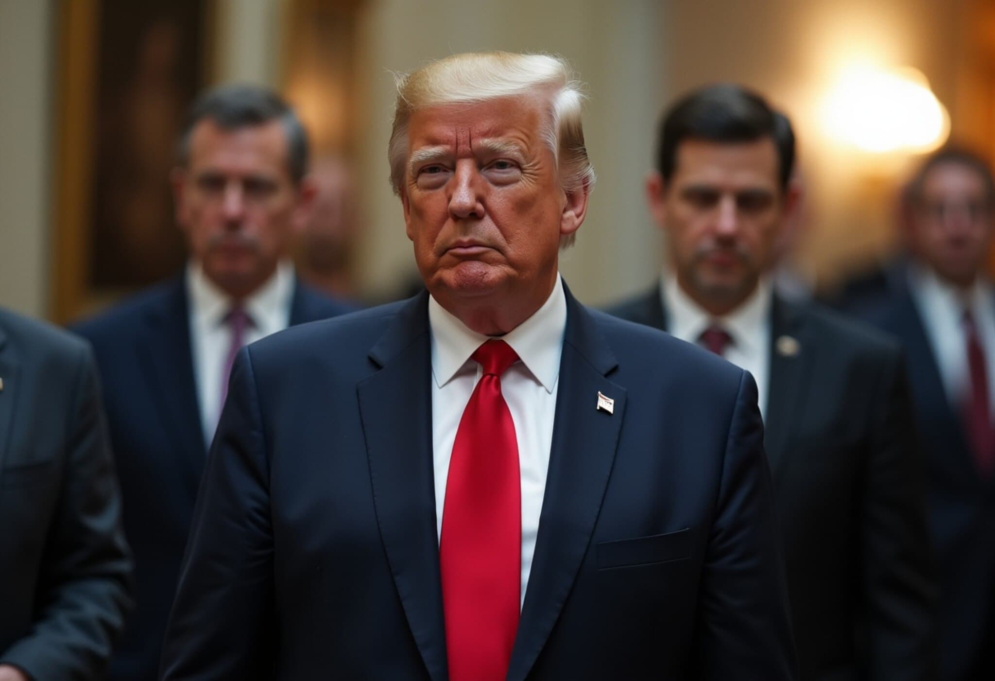 Trump's Surprise Visit to Fed Raises Questions About Political Pressure on Central Bank Trump's Surprise Visit to Fed Raises Questions About Political Pressure on Central Bank