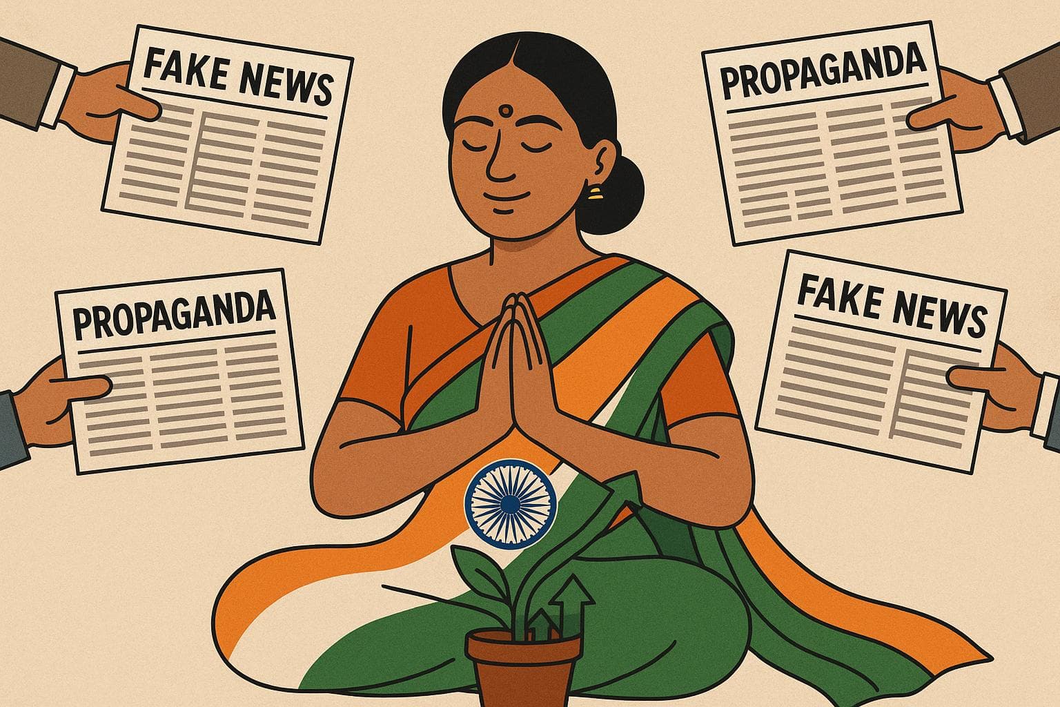 Biased Narratives: How Some Global Media Houses Misrepresent India for Clicks and Clout Biased Narratives: How Some Global Media Houses Misrepresent India for Clicks and Clout