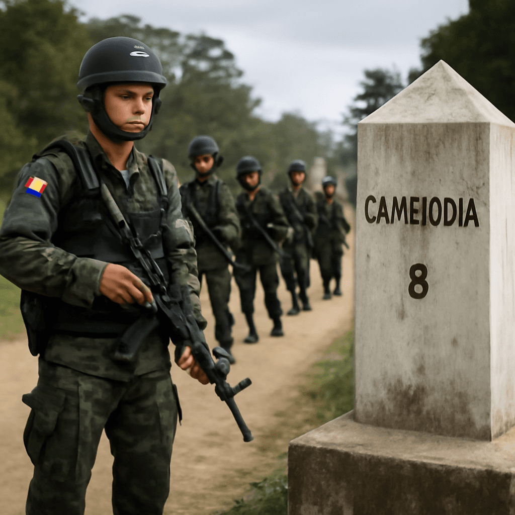 Thailand and Cambodia Strengthen Troops Amid Border Tensions After May Clash Thailand and Cambodia Strengthen Troops Amid Border Tensions After May Clash