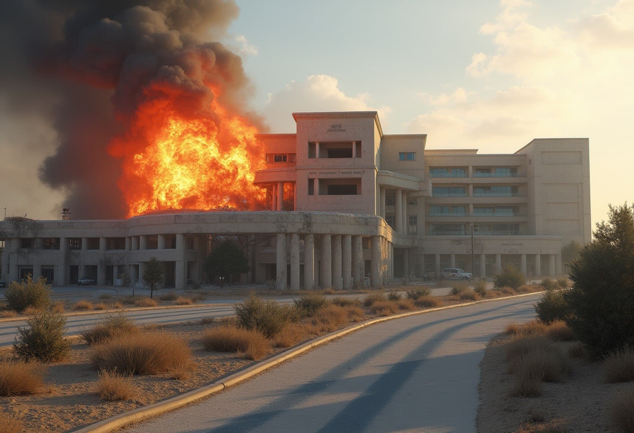 Iran Missile Strike Devastates Israel's Soroka Hospital, Sparking Outrage Iran Missile Strike Devastates Israel's Soroka Hospital, Sparking Outrage