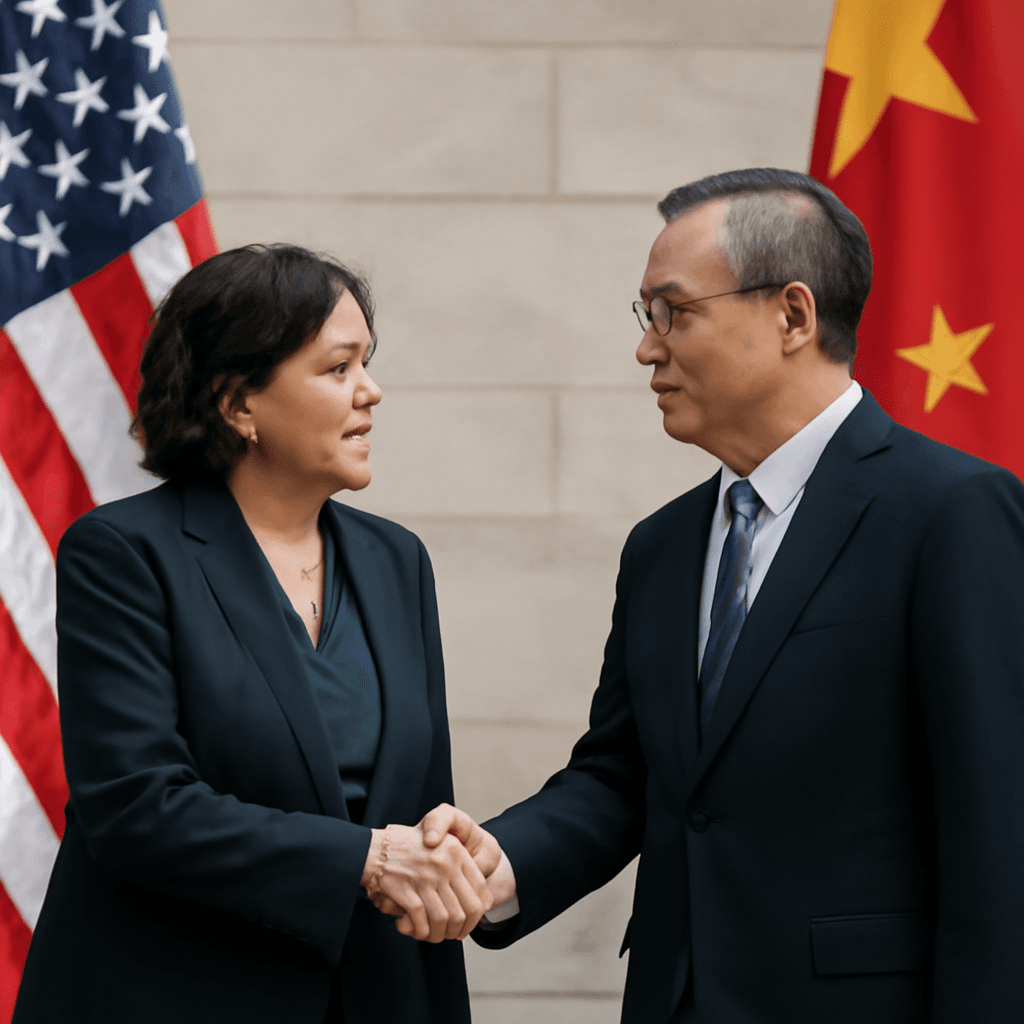 US and China Trade Officials Meet in London to Ease Escalating Tensions US and China Trade Officials Meet in London to Ease Escalating Tensions
