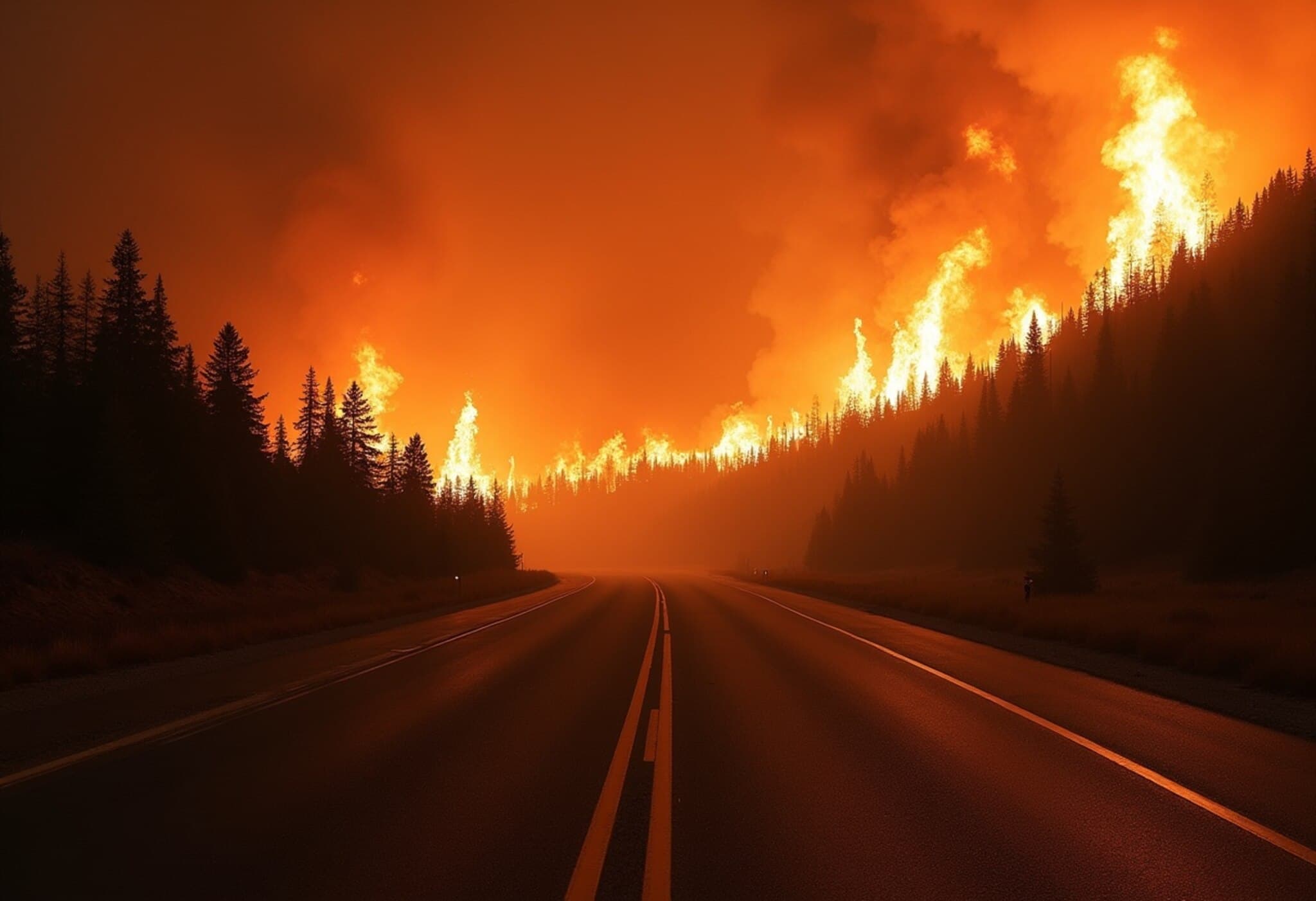 Oregon Wildfire Triggers Massive Evacuations and Interstate Closure Oregon Wildfire Triggers Massive Evacuations and Interstate Closure