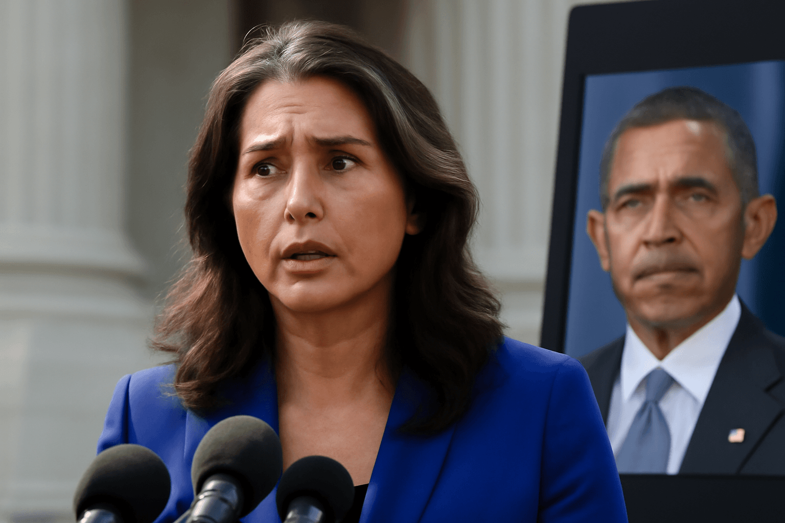 Tulsi Gabbard Accuses Obama of Manufacturing Russia Intel in 2016 Election Dispute Tulsi Gabbard Accuses Obama of Manufacturing Russia Intel in 2016 Election Dispute