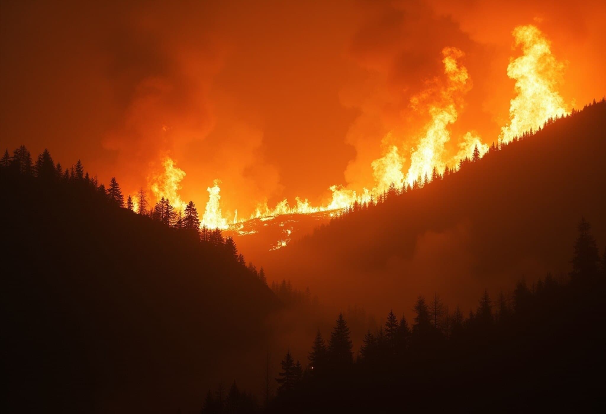 Hundreds Evacuated as Fierce Wildfires Rage in Northwest Turkey Hundreds Evacuated as Fierce Wildfires Rage in Northwest Turkey