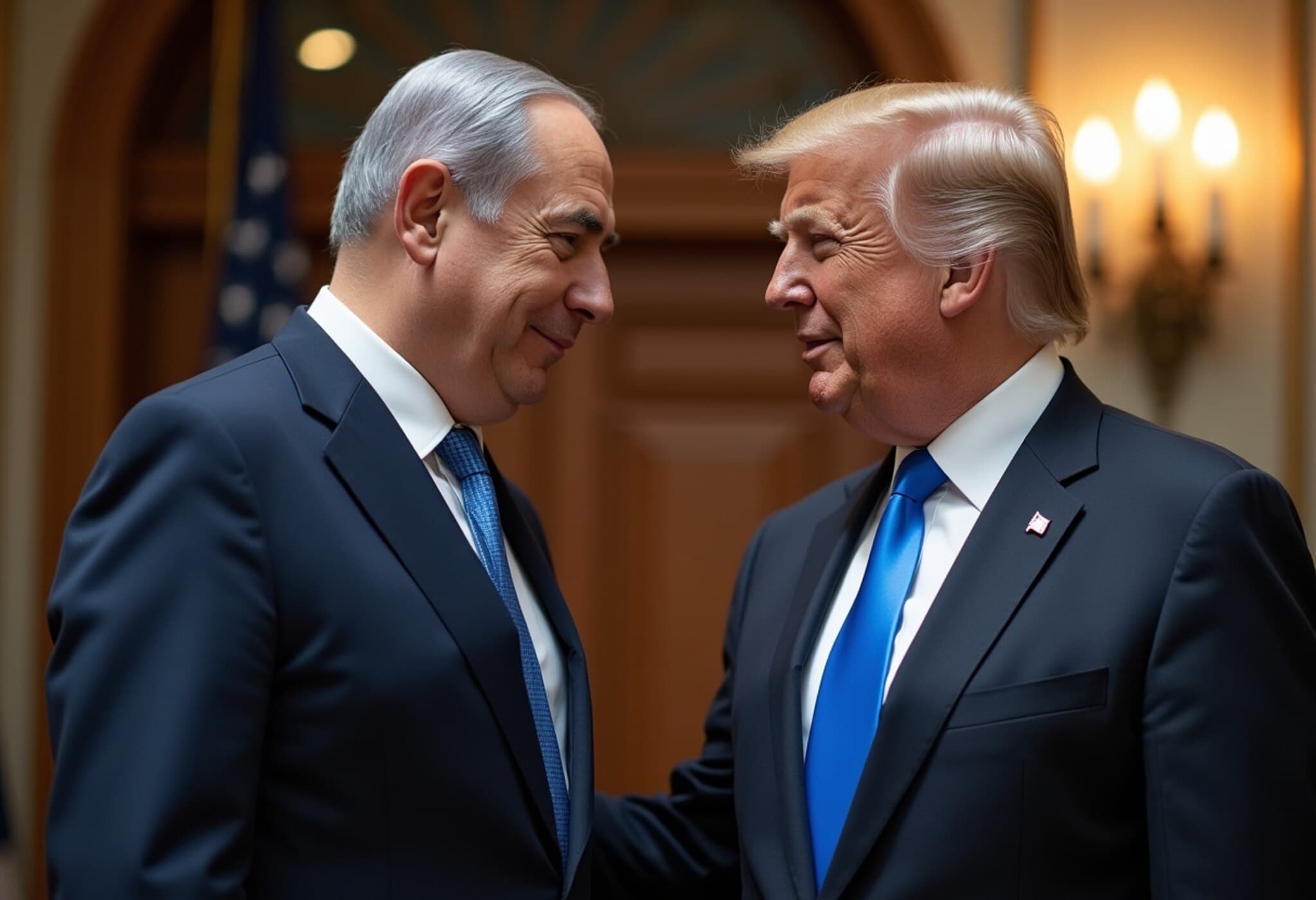 Netanyahu Praises Trump Amid Tensions and Corruption Trial Drama Netanyahu Praises Trump Amid Tensions and Corruption Trial Drama