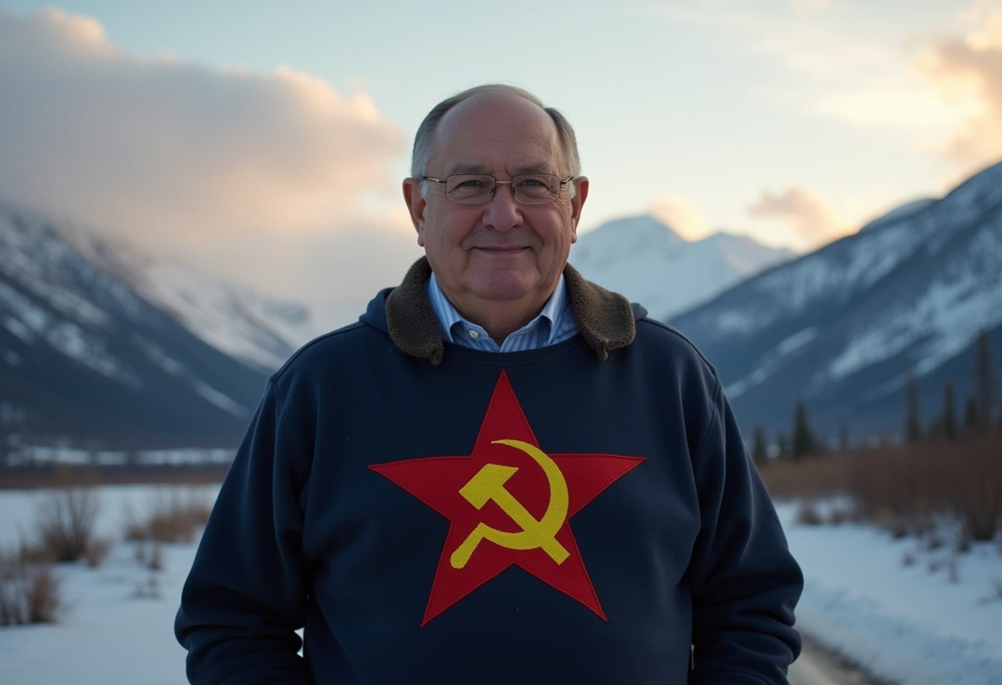 Sergei Lavrov Sparks Controversy Wearing USSR Sweatshirt at Alaska Summit Sergei Lavrov Sparks Controversy Wearing USSR Sweatshirt at Alaska Summit