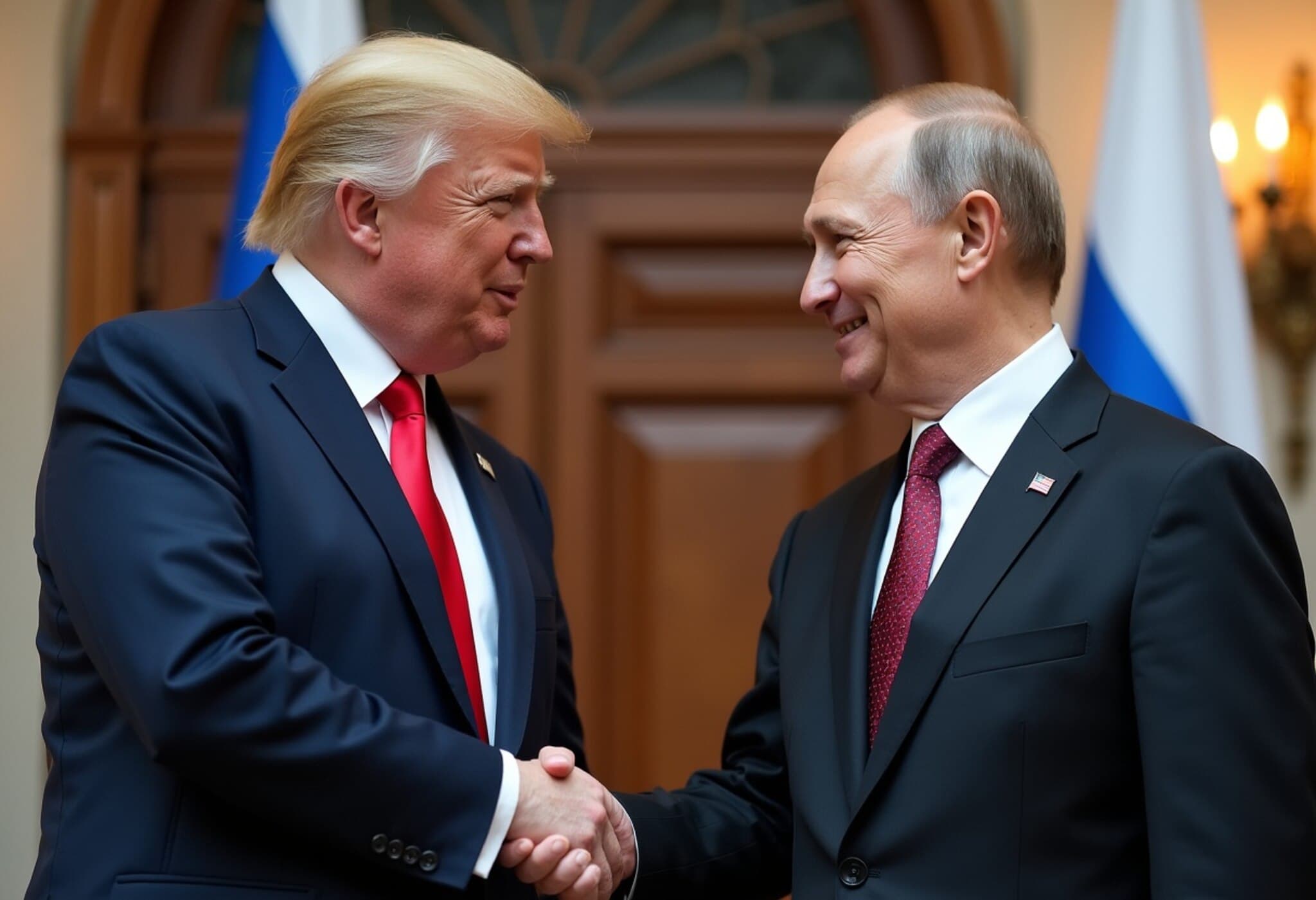 Trump and Putin 'Close' to Ukraine Peace Deal Amid Contentious Territorial Demands Trump and Putin 'Close' to Ukraine Peace Deal Amid Contentious Territorial Demands