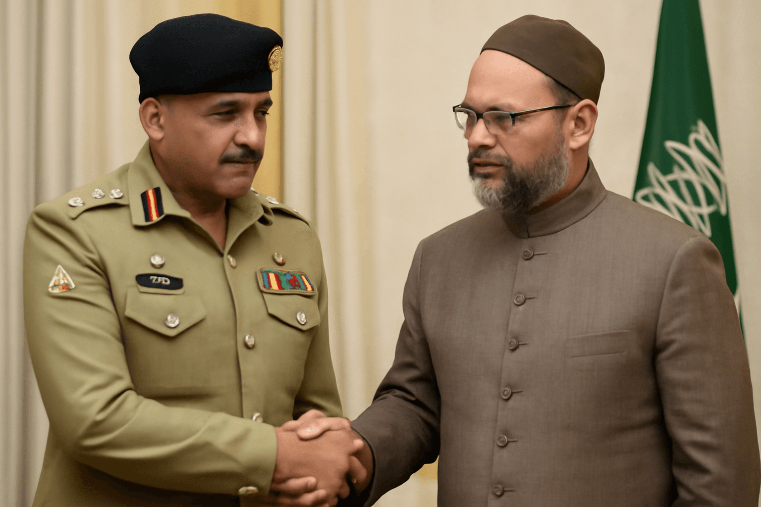 Asim Munir Allegedly Shook Hands with US-Designated Terrorist, Claims Indian Delegation Asim Munir Allegedly Shook Hands with US-Designated Terrorist, Claims Indian Delegation