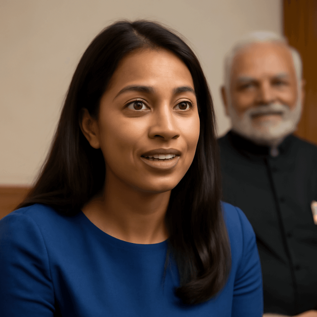 Usha Vance Recalls Special Visit to India and Meeting PM Modi Usha Vance Recalls Special Visit to India and Meeting PM Modi