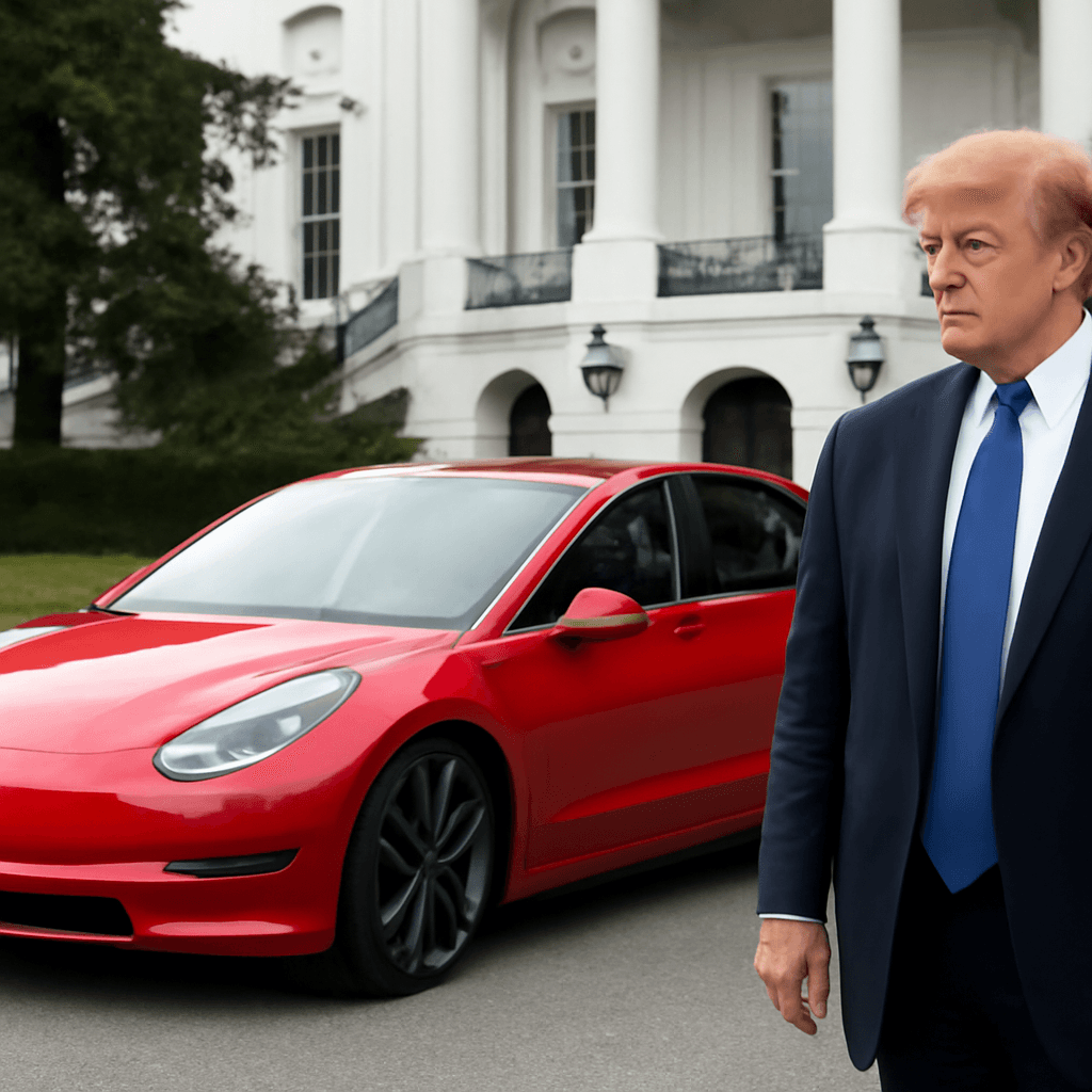 Donald Trump Considers Selling Tesla Amid Fallout with Elon Musk Donald Trump Considers Selling Tesla Amid Fallout with Elon Musk