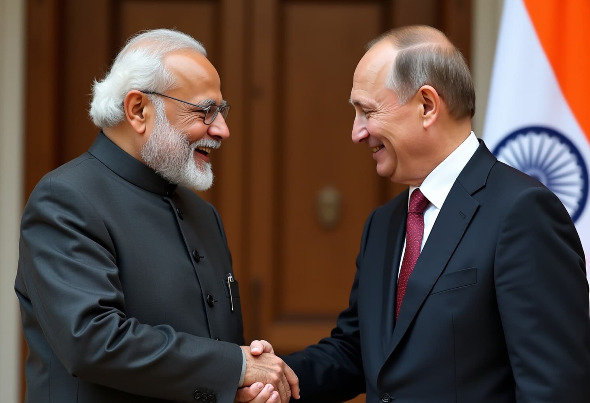 PM Modi and Putin Reaffirm Strategic Partnership Ahead of Moscow Visit PM Modi and Putin Reaffirm Strategic Partnership Ahead of Moscow Visit