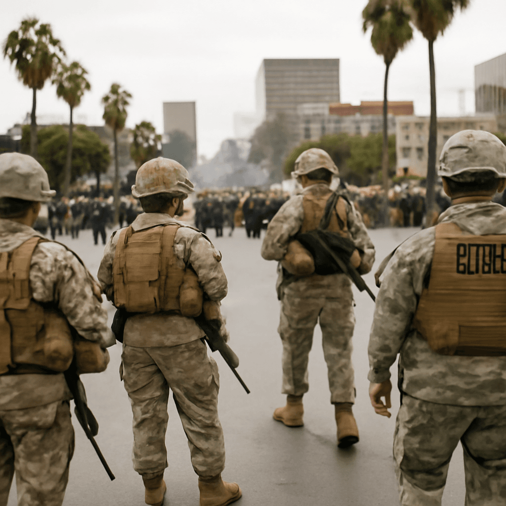 700 Marines Deployed Amid LA Immigration Protests; California Sues Federal Govt 700 Marines Deployed Amid LA Immigration Protests; California Sues Federal Govt