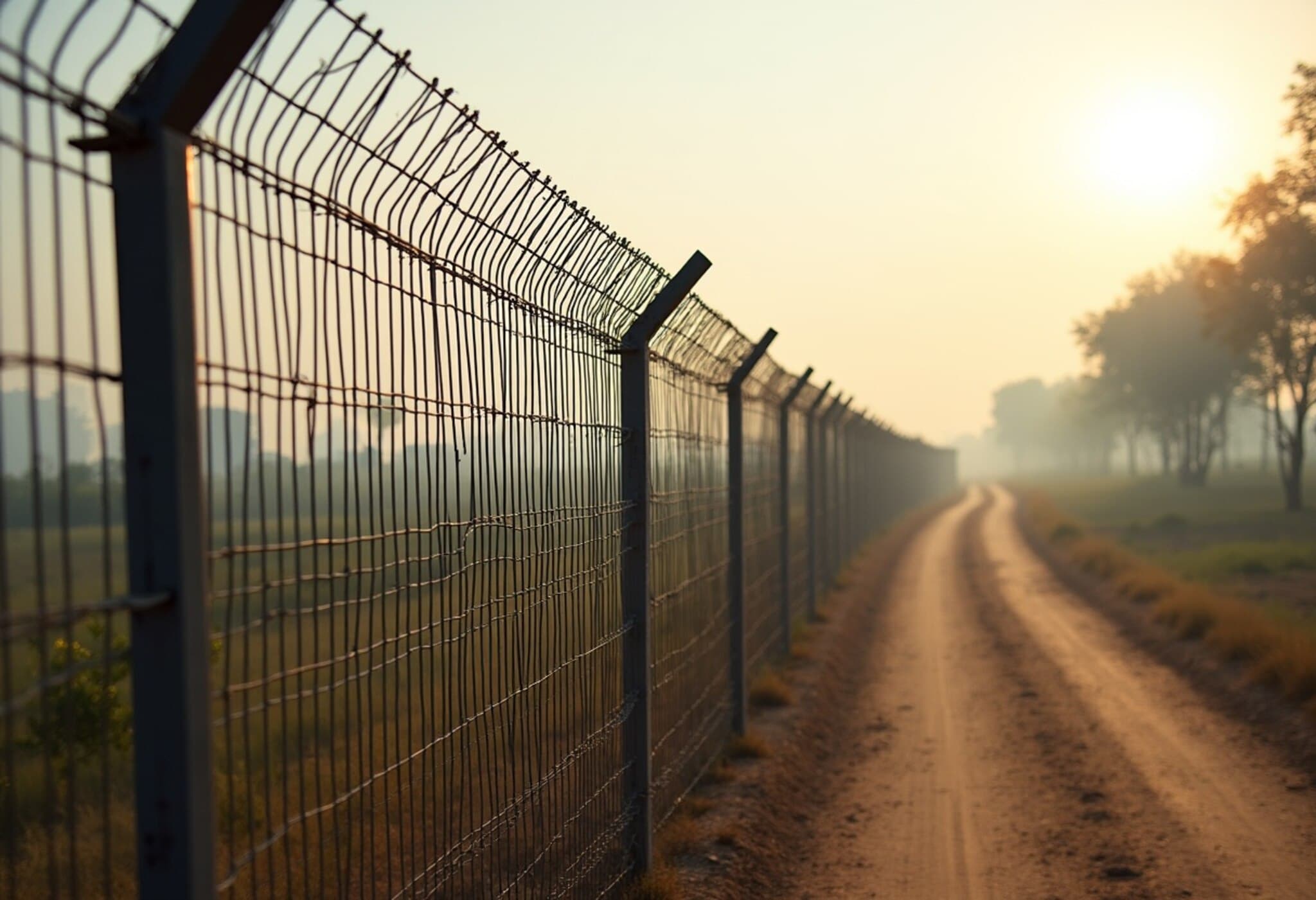 Over 1,600 km of India-Bangladesh Border Fenced in West Bengal, Government Updates Rajya Sabha Over 1,600 km of India-Bangladesh Border Fenced in West Bengal, Government Updates Rajya Sabha
