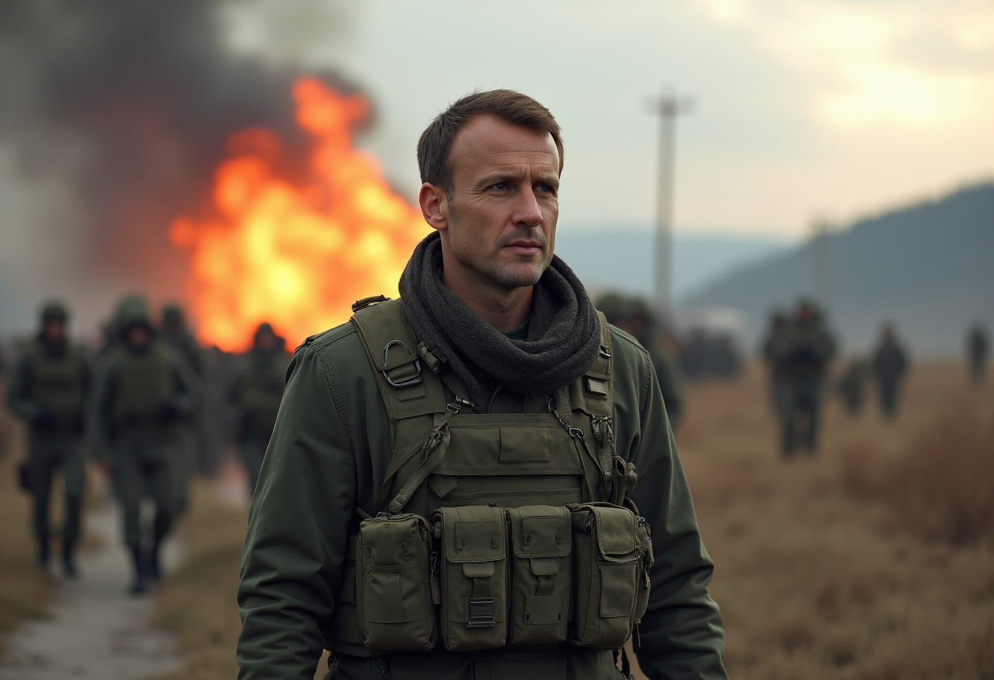 Macron Pledges Higher Defence Budget as Russia Advances in Ukraine Crisis Macron Pledges Higher Defence Budget as Russia Advances in Ukraine Crisis