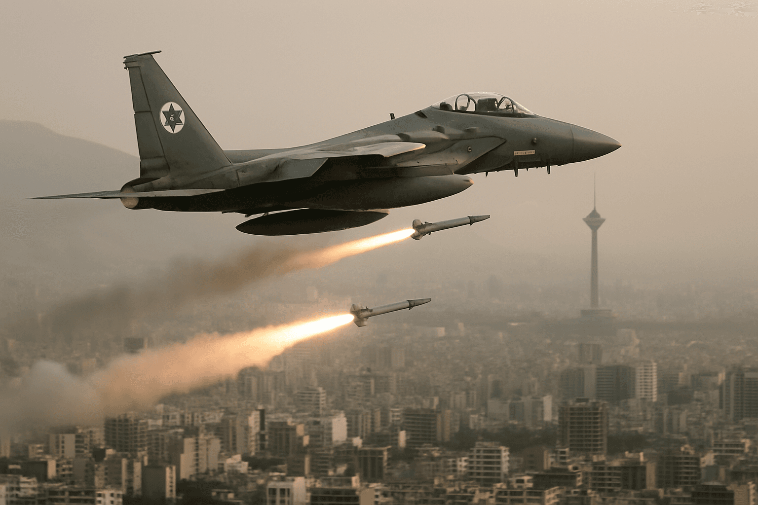 Israel Strikes Tehran, Iran Retaliates with 100 Drones in Escalating Conflict Israel Strikes Tehran, Iran Retaliates with 100 Drones in Escalating Conflict