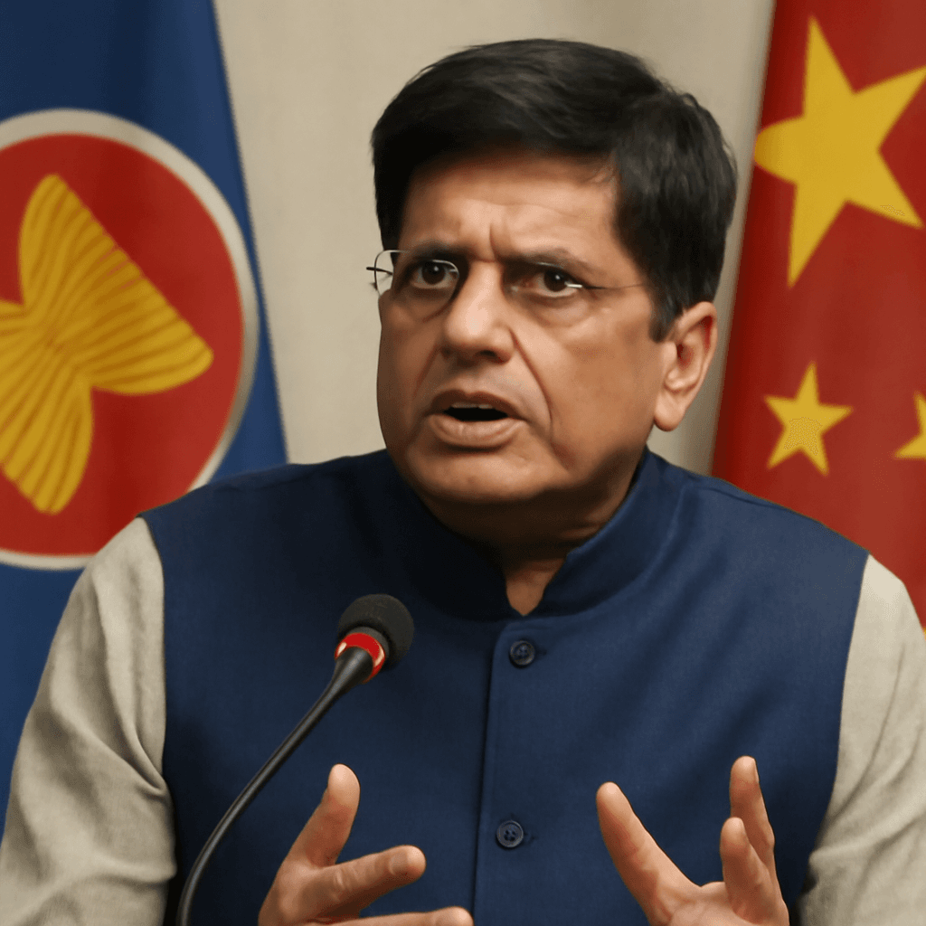 Piyush Goyal Labels ASEAN as China’s 'B-Team', Rules Out Trade Deal Piyush Goyal Labels ASEAN as China’s 'B-Team', Rules Out Trade Deal