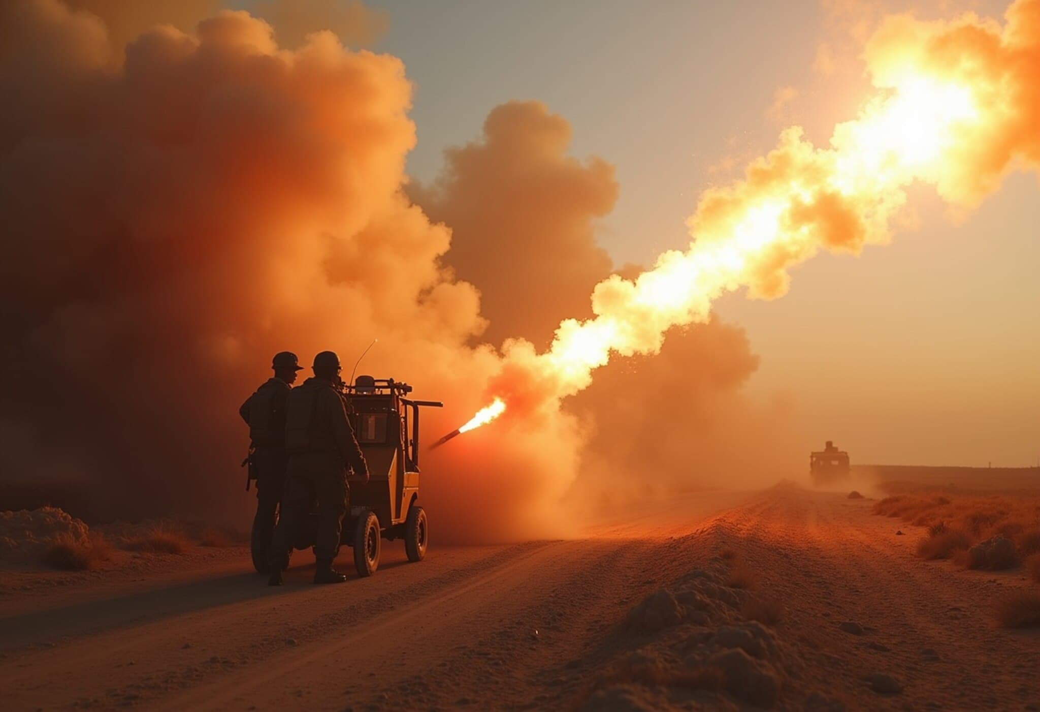 Iran Retaliates with Second Missile Strike Amid Rising Middle East Tensions Iran Retaliates with Second Missile Strike Amid Rising Middle East Tensions