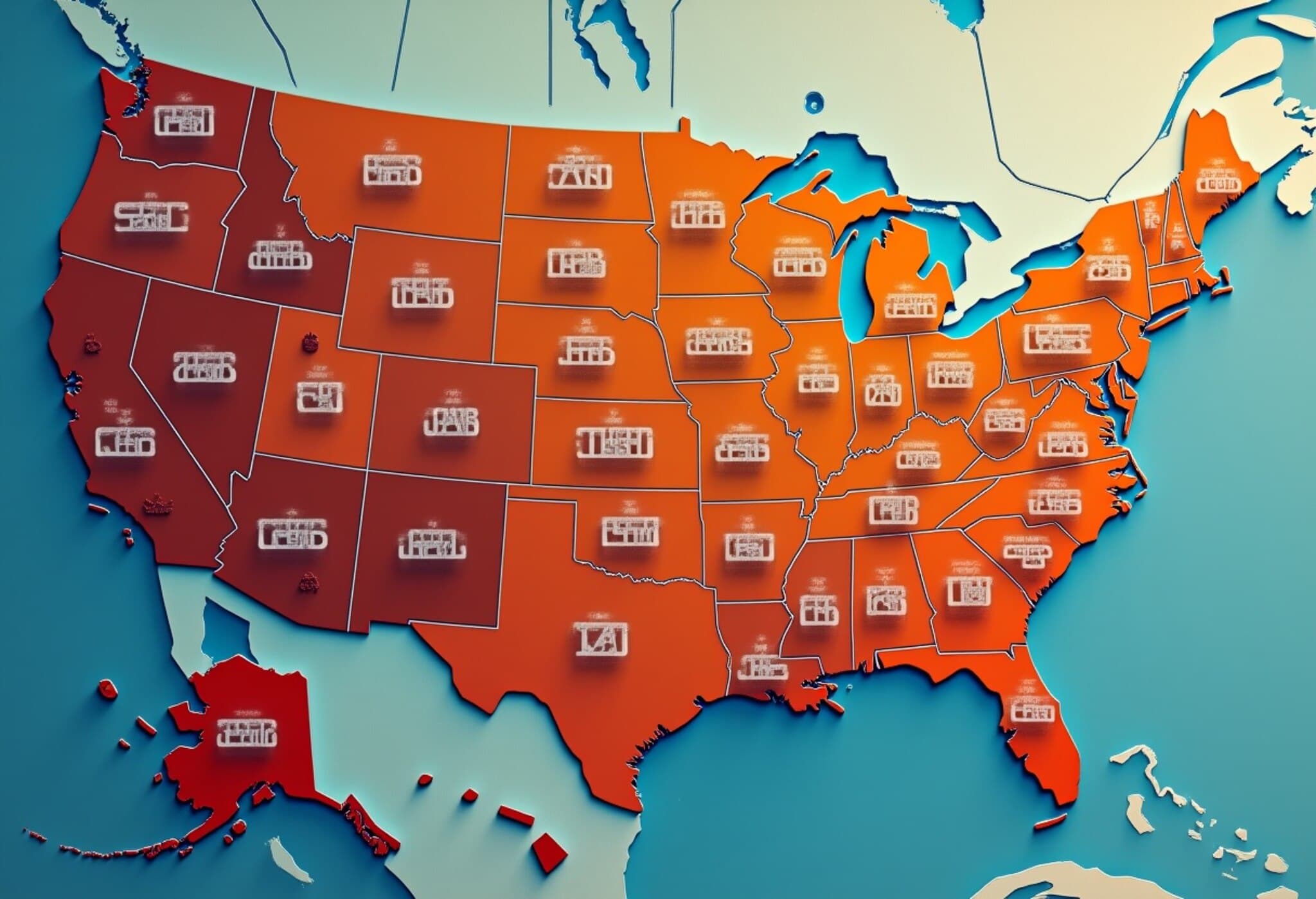 America's 10 Weakest State Economies Most Vulnerable to 2025 Recession America's 10 Weakest State Economies Most Vulnerable to 2025 Recession