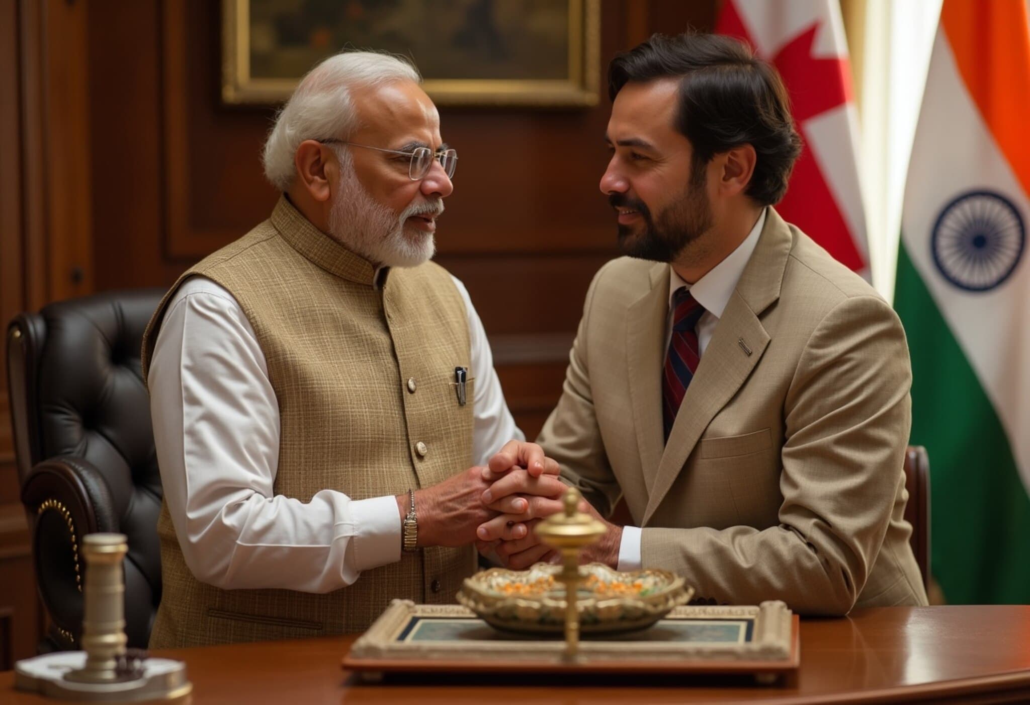 PM Modi's Artistic Gifts: Showcasing India's Heritage on Global Stage PM Modi's Artistic Gifts: Showcasing India's Heritage on Global Stage