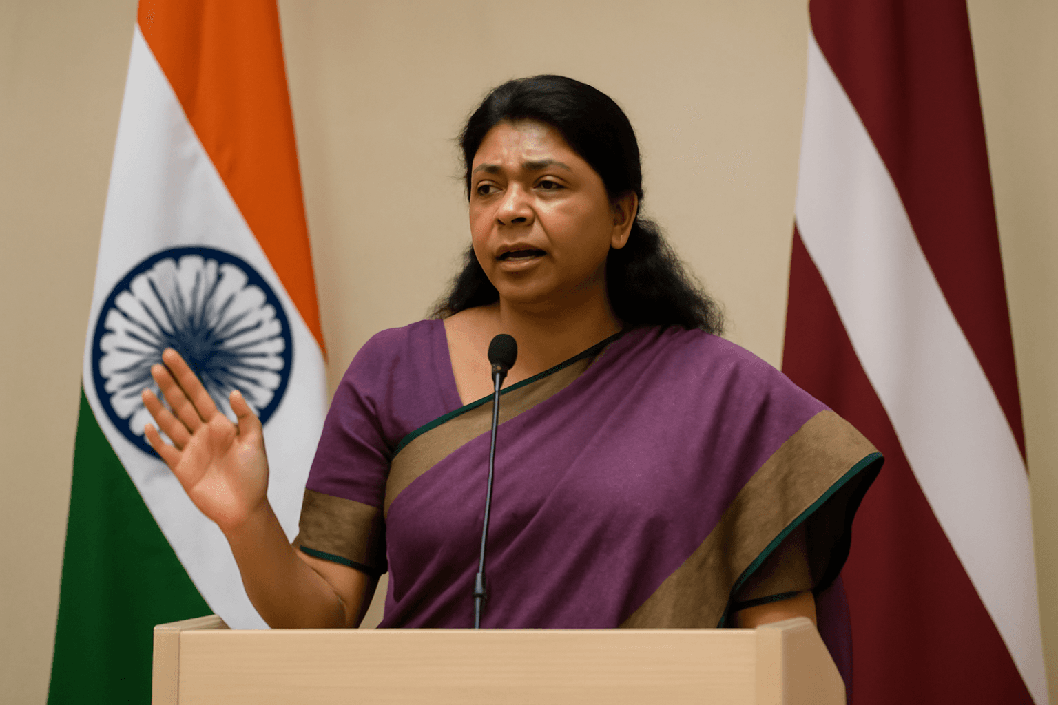 Kanimozhi Highlights India’s Unity After Pahalgam Terror Attack in Latvia Kanimozhi Highlights India’s Unity After Pahalgam Terror Attack in Latvia
