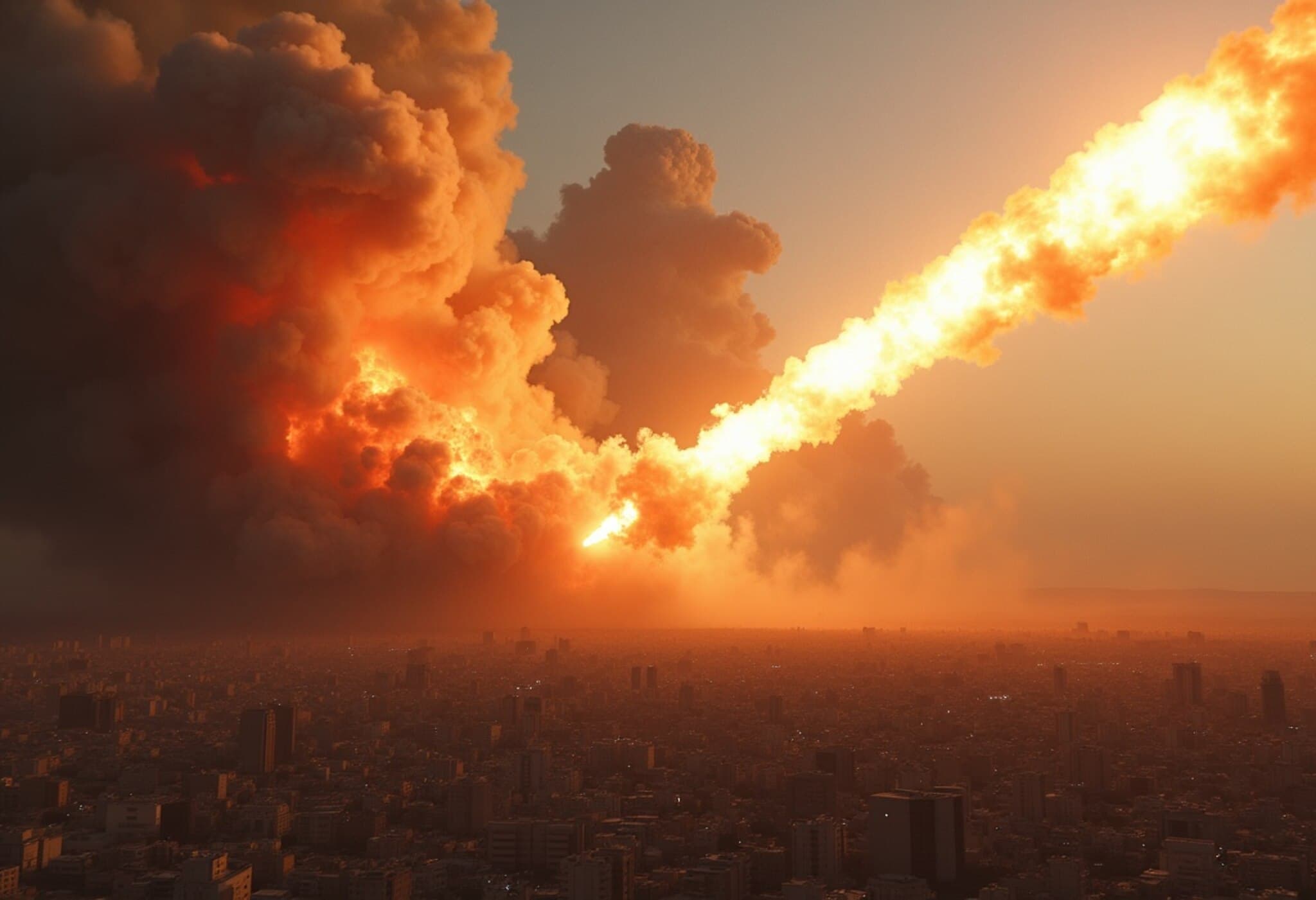 Iran Strikes Israeli Sites Including Ben Gurion Airport Amid US Involvement Iran Strikes Israeli Sites Including Ben Gurion Airport Amid US Involvement