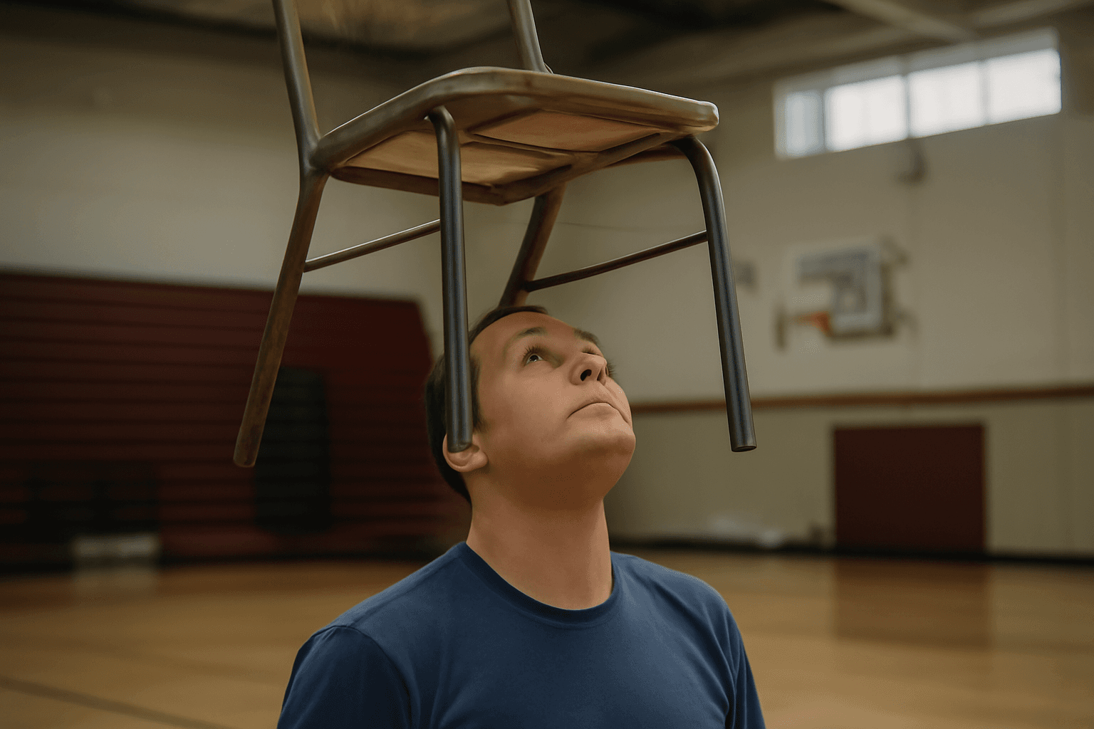 David Rush Breaks 15 Guinness World Records Including 80-Minute Chair Balance David Rush Breaks 15 Guinness World Records Including 80-Minute Chair Balance