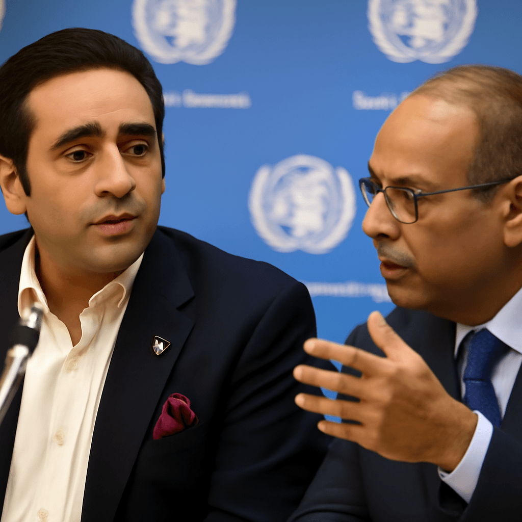 US Journalist Challenges Bilawal Bhutto on Kashmir Claims at UN Event US Journalist Challenges Bilawal Bhutto on Kashmir Claims at UN Event