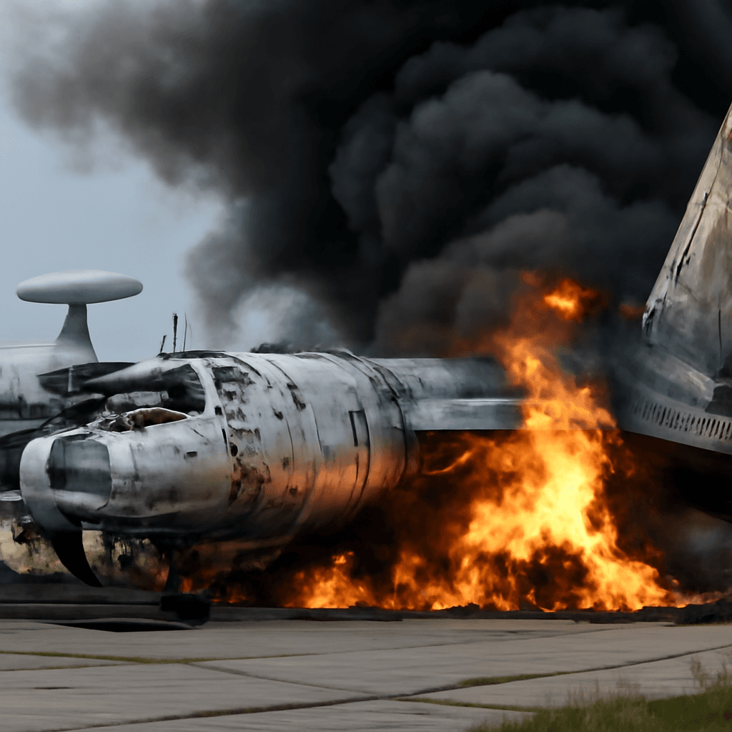 Ukraine Strikes Over 40 Russian Bombers in Major Drone Assault on Airbases Ukraine Strikes Over 40 Russian Bombers in Major Drone Assault on Airbases