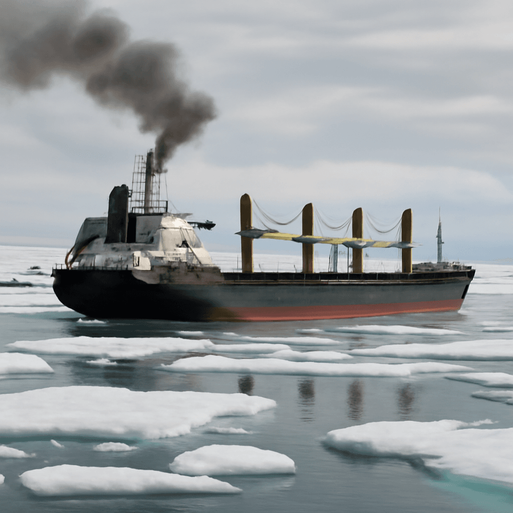 Arctic Ice Melt Boosts Shipping but Raises Environmental Alarms Arctic Ice Melt Boosts Shipping but Raises Environmental Alarms