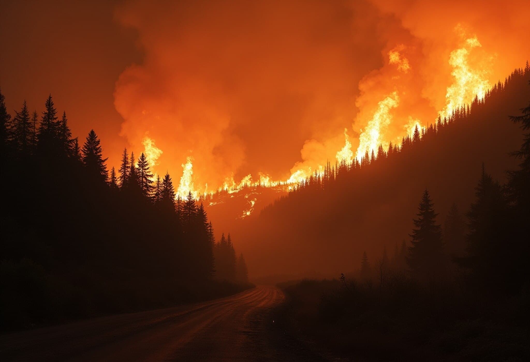 Wildfire Threat Near Vancouver Forces Squamish Residents to Prepare Evacuation Wildfire Threat Near Vancouver Forces Squamish Residents to Prepare Evacuation