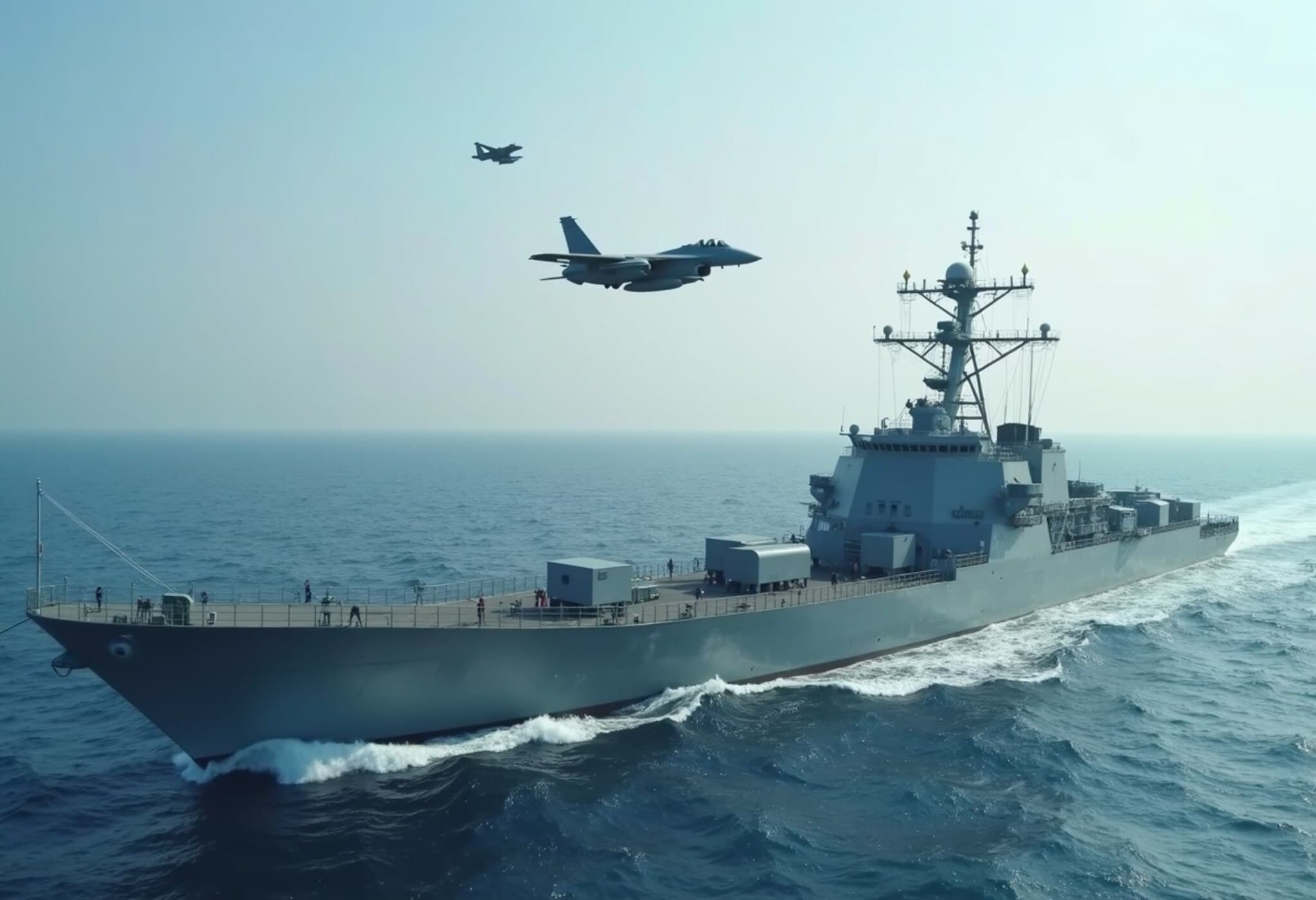 China Steps Up Joint Sea and Air Patrols Amid South China Sea Tensions China Steps Up Joint Sea and Air Patrols Amid South China Sea Tensions