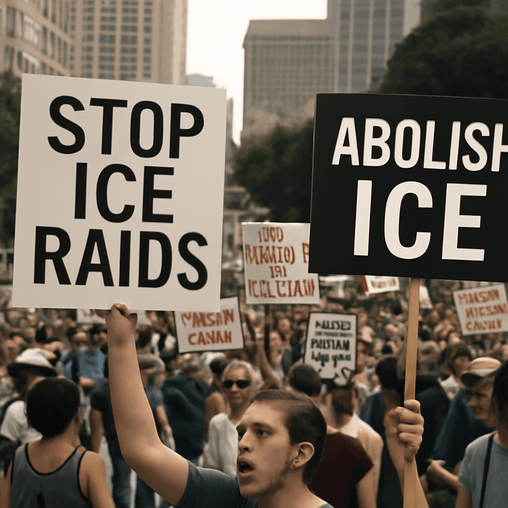 Nationwide Protests Erupt as Trump Announces Sweeping ICE Raids Nationwide Protests Erupt as Trump Announces Sweeping ICE Raids