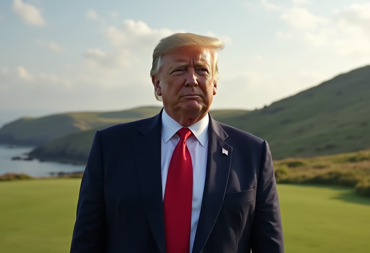 Donald Trump’s Scotland Visit Sparks Protests Amid Golf Resort Tour Donald Trump’s Scotland Visit Sparks Protests Amid Golf Resort Tour