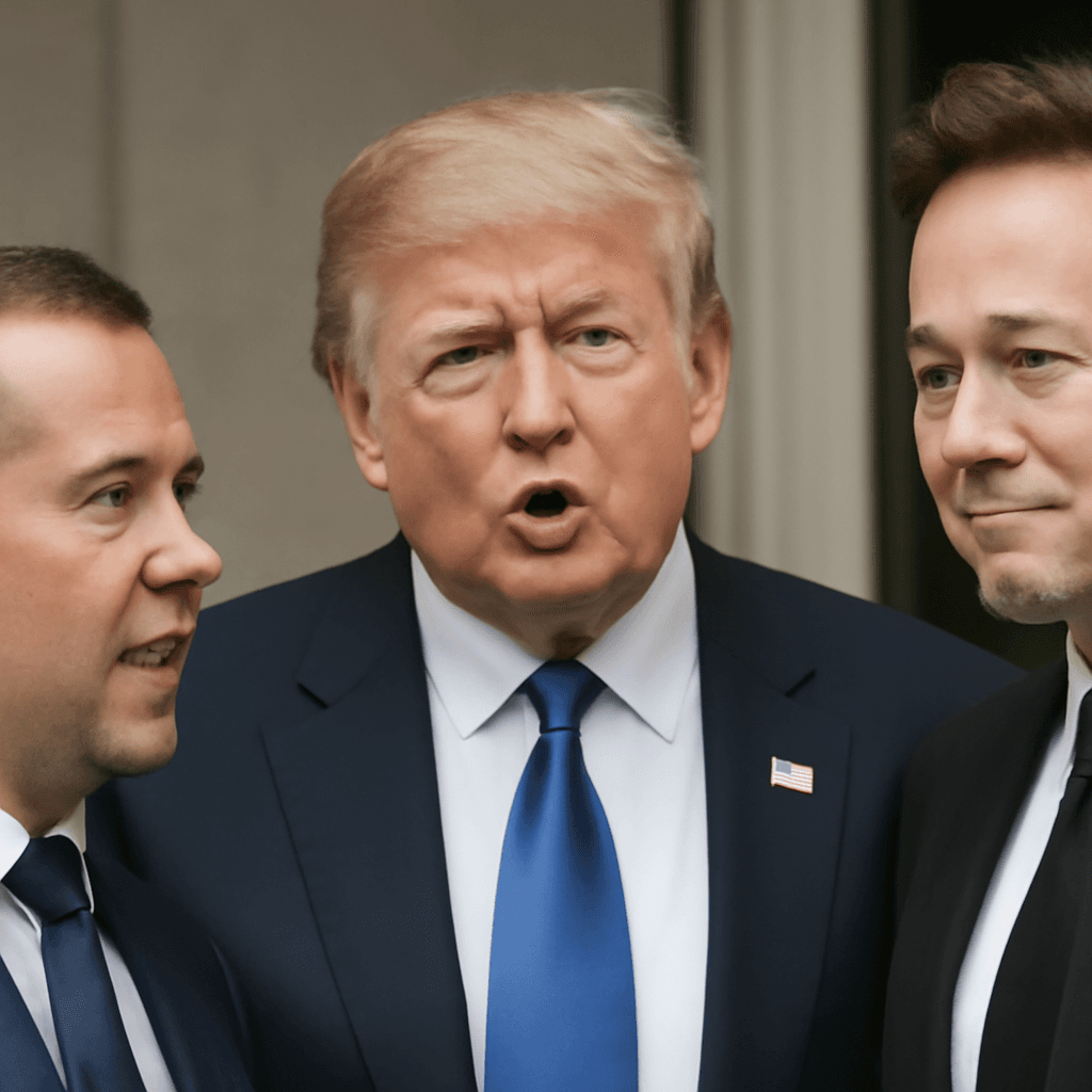 Ex-Russian President Offers Mediation in Musk-Trump Dispute Over Starlink Shares Ex-Russian President Offers Mediation in Musk-Trump Dispute Over Starlink Shares