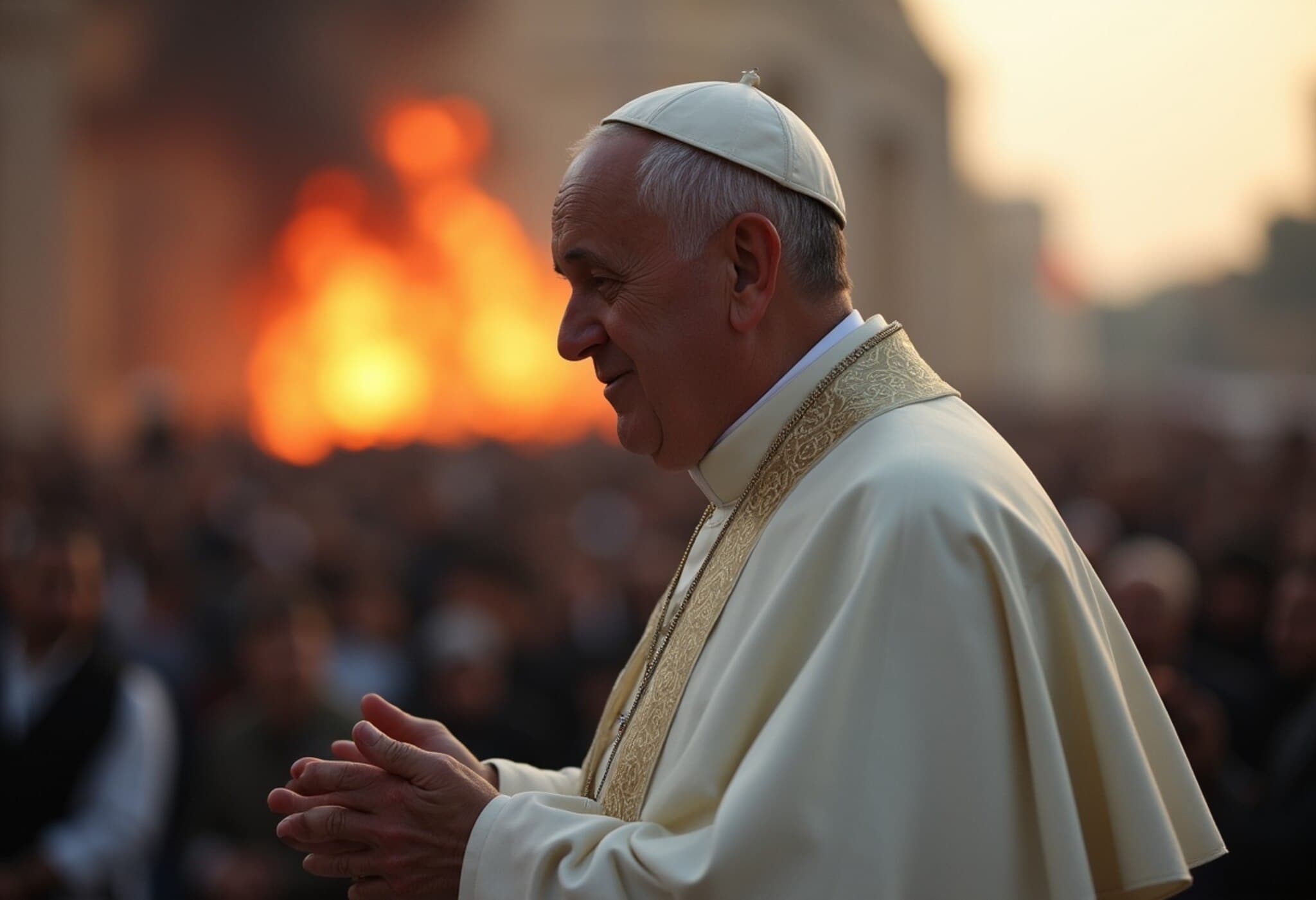 Pope Leo Urges Immediate Ceasefire After Deadly Strike on Gaza’s Only Catholic Church Pope Leo Urges Immediate Ceasefire After Deadly Strike on Gaza’s Only Catholic Church