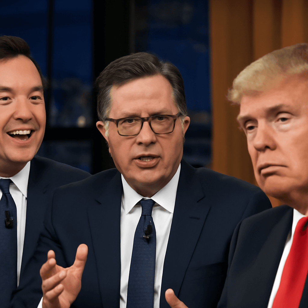 Late-Night Hosts Lampoon Trump-Musk Public Feud with Sharp Humor Late-Night Hosts Lampoon Trump-Musk Public Feud with Sharp Humor