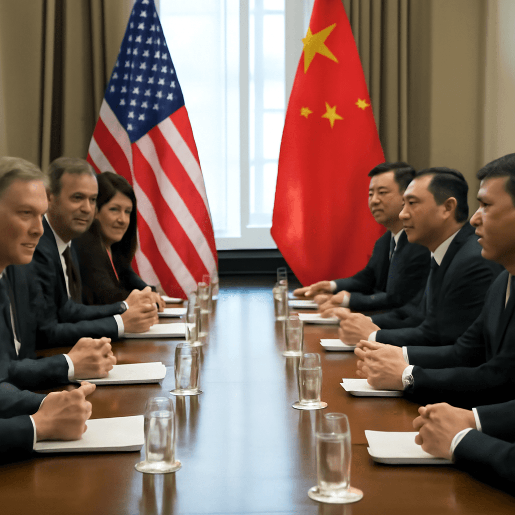 US-China Trade Talks in London Face New Disputes Amid Fragile Truce US-China Trade Talks in London Face New Disputes Amid Fragile Truce