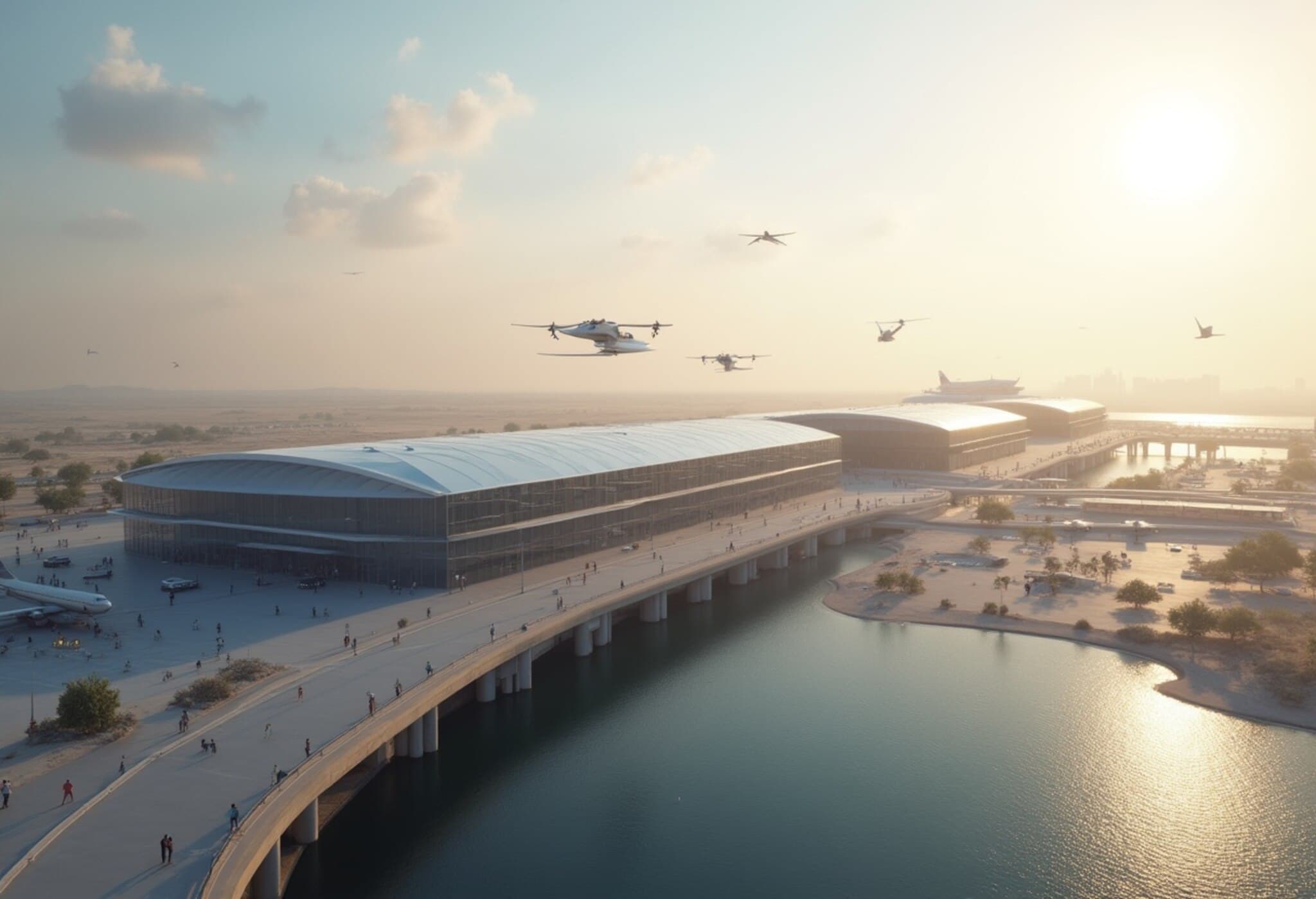 Dubai Prepares First Vertiport for Flying Taxi Launch in Early 2026 Dubai Prepares First Vertiport for Flying Taxi Launch in Early 2026