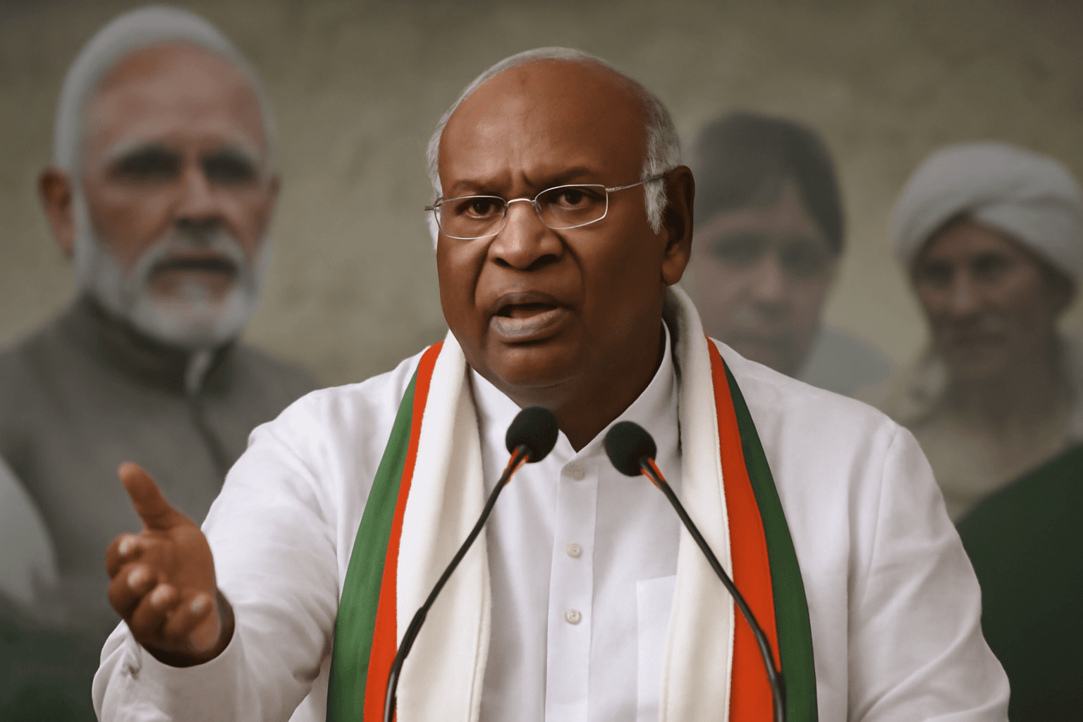 Mallikarjun Kharge Critiques 11 Years of Modi Government's Failures Mallikarjun Kharge Critiques 11 Years of Modi Government's Failures