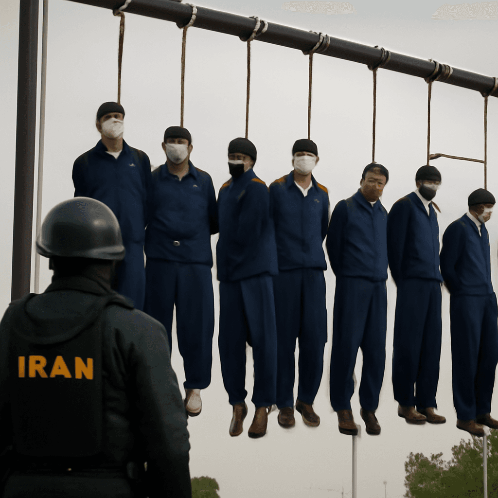 Iran Executes Nine Suspected Islamic State Militants Over Planned Attacks Iran Executes Nine Suspected Islamic State Militants Over Planned Attacks