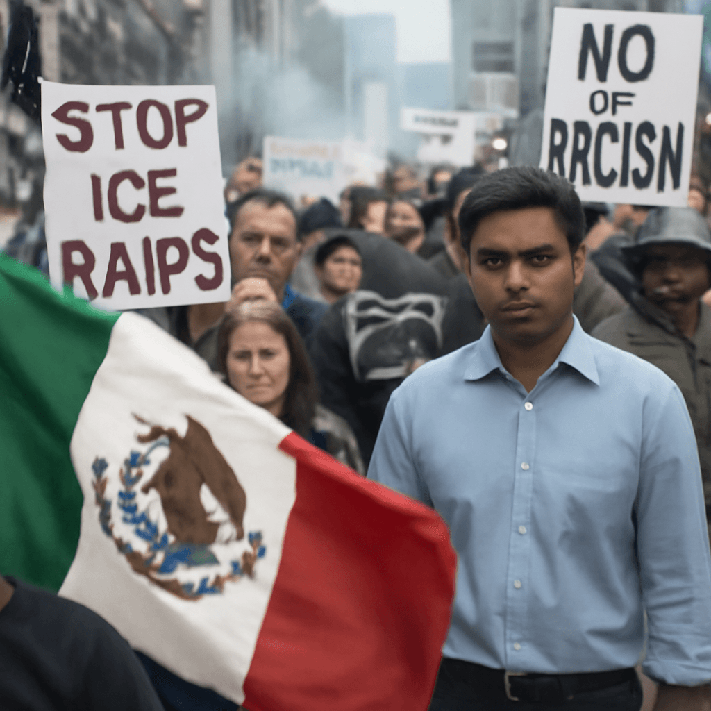 Controversial Poll on Illegal Mexicans vs. Legal Indians Sparks Debate Amid LA Unrest Controversial Poll on Illegal Mexicans vs. Legal Indians Sparks Debate Amid LA Unrest