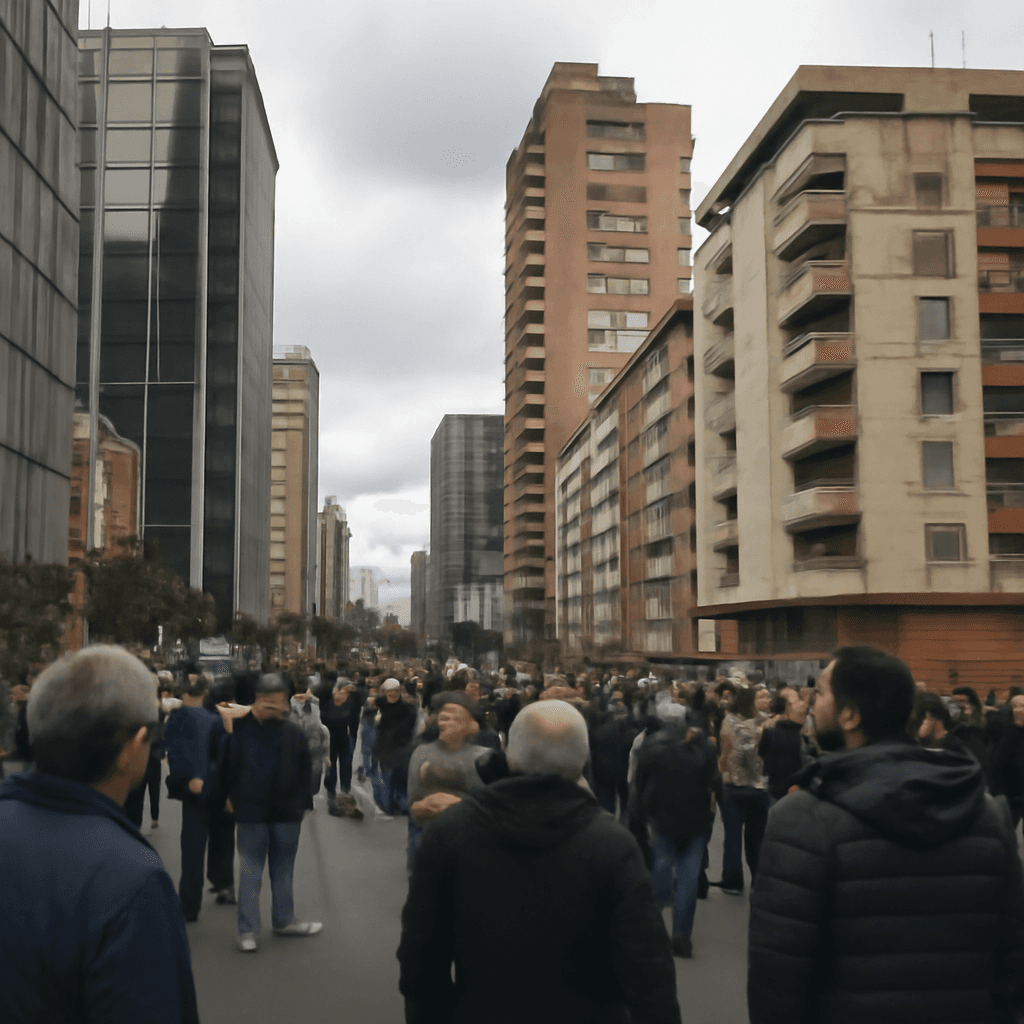 6.3 Magnitude Earthquake Shakes Bogotá, Residents Flee Into Streets 6.3 Magnitude Earthquake Shakes Bogotá, Residents Flee Into Streets