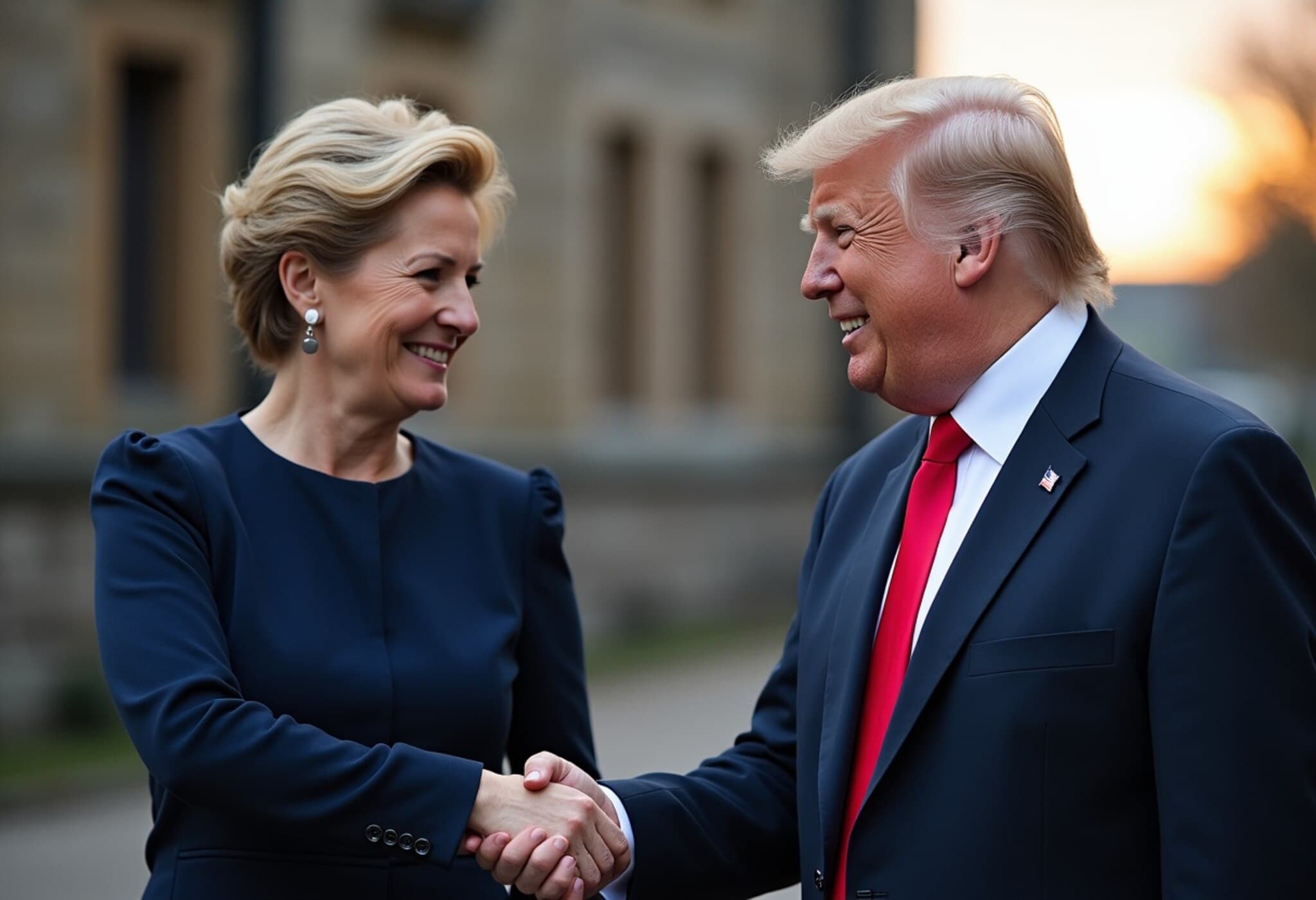 Trump and EU’s von der Leyen Poised to Strike Landmark Trade Deal Amid Tensions Trump and EU’s von der Leyen Poised to Strike Landmark Trade Deal Amid Tensions