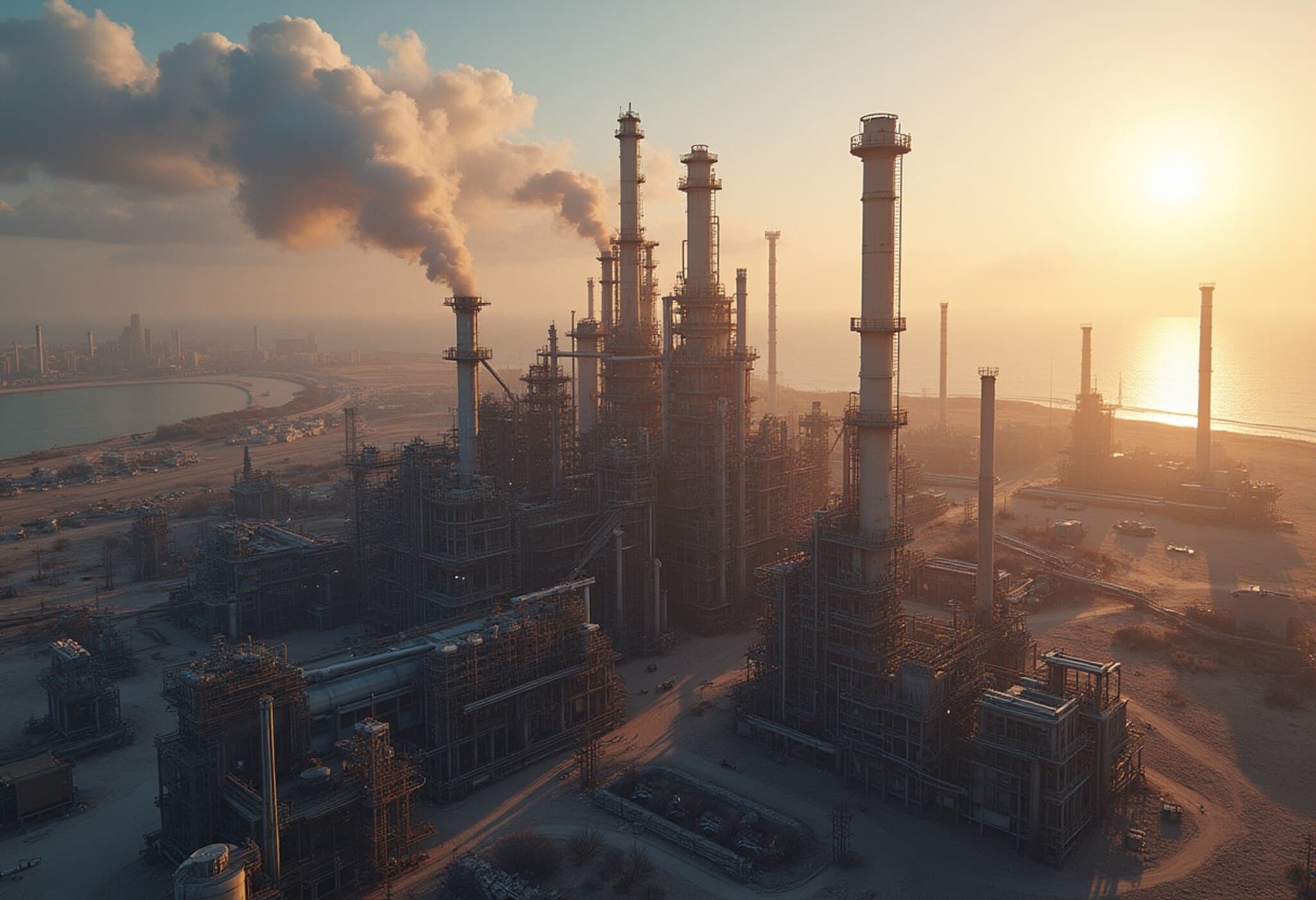 Haifa Refinery Shuts Down After Deadly Iranian Attack on Power Station Haifa Refinery Shuts Down After Deadly Iranian Attack on Power Station