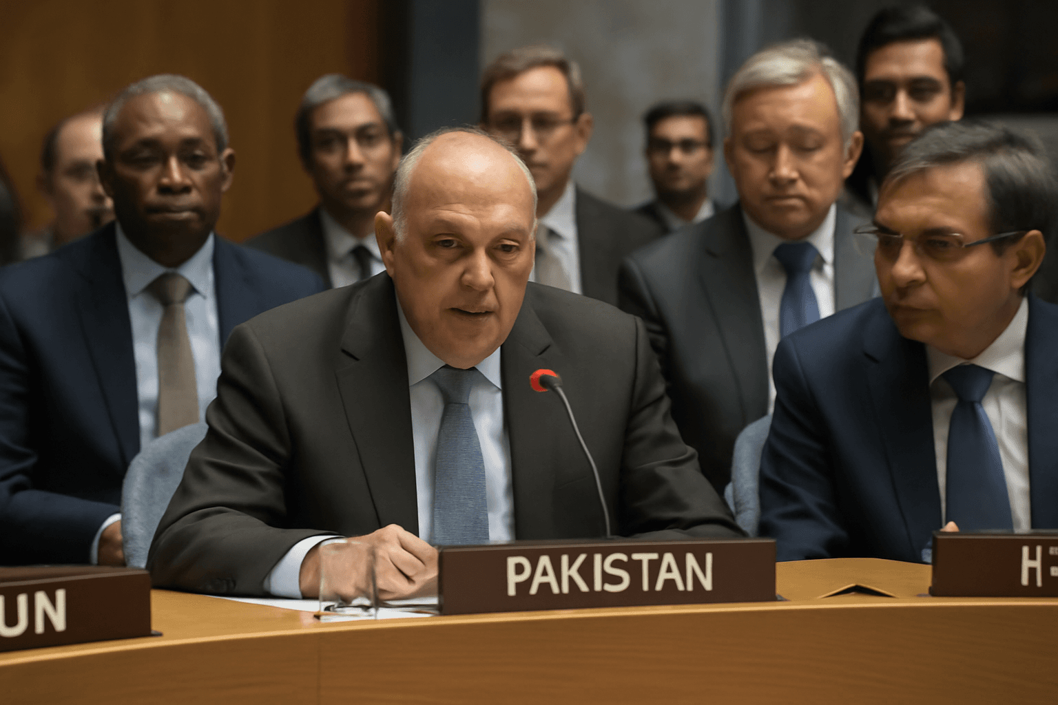 UN Security Council Urges Peaceful Conflict Resolution Amid Pakistan’s Chairmanship UN Security Council Urges Peaceful Conflict Resolution Amid Pakistan’s Chairmanship