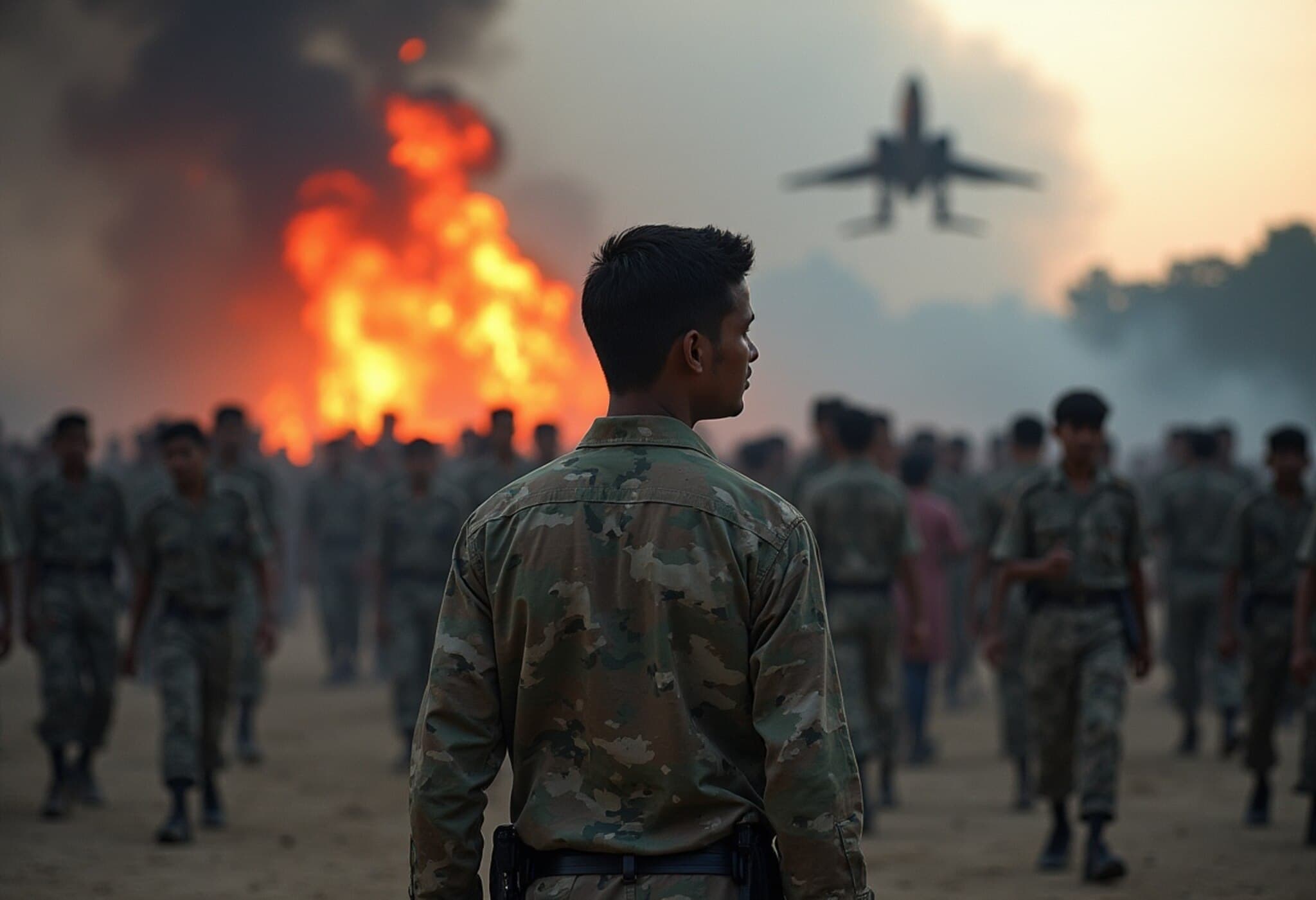 Bangladesh Mourns as Fighter Jet Crash Kills 27, Mostly Children Bangladesh Mourns as Fighter Jet Crash Kills 27, Mostly Children