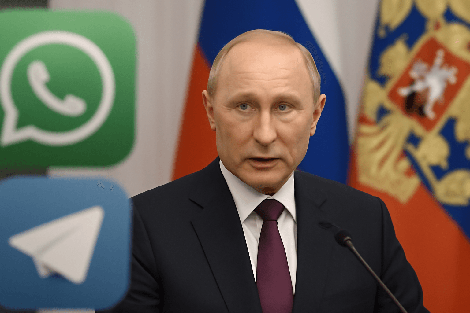 Russia Restricts WhatsApp and Telegram, Citing Security Risks Amid Cyber-Control Push Russia Restricts WhatsApp and Telegram, Citing Security Risks Amid Cyber-Control Push