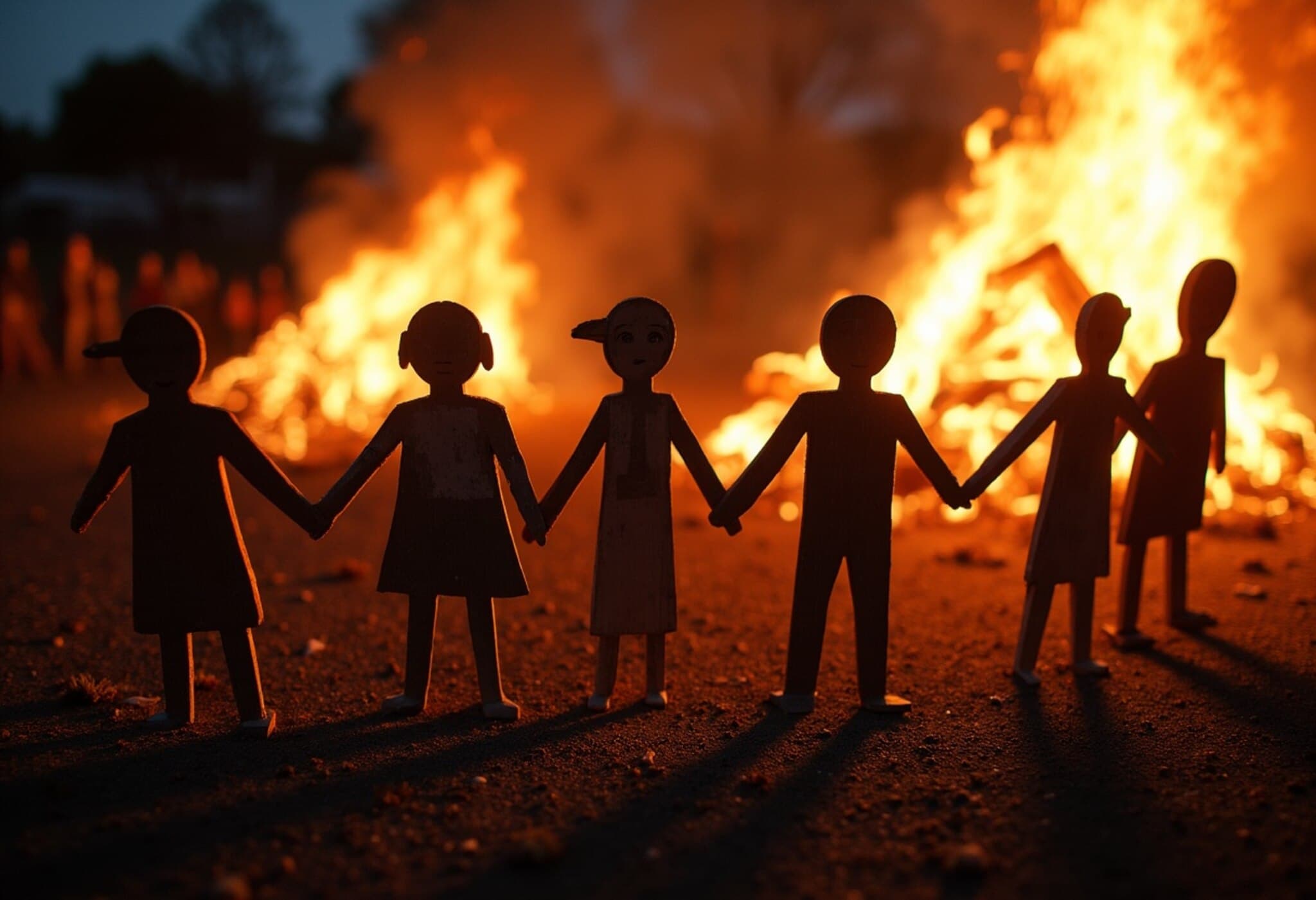 Northern Ireland Migrant Boat Bonfire Sparks Hate Crime Probe Amidst July 12 Tensions Northern Ireland Migrant Boat Bonfire Sparks Hate Crime Probe Amidst July 12 Tensions