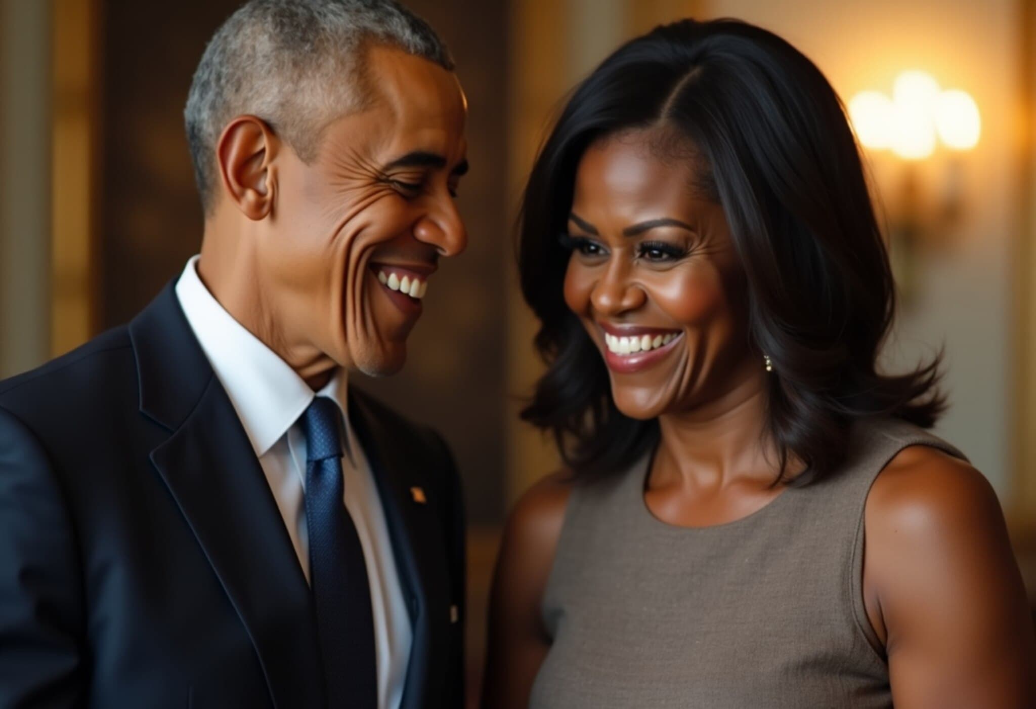 Barack and Michelle Obama Address Divorce Rumors with Humor and Heart Barack and Michelle Obama Address Divorce Rumors with Humor and Heart