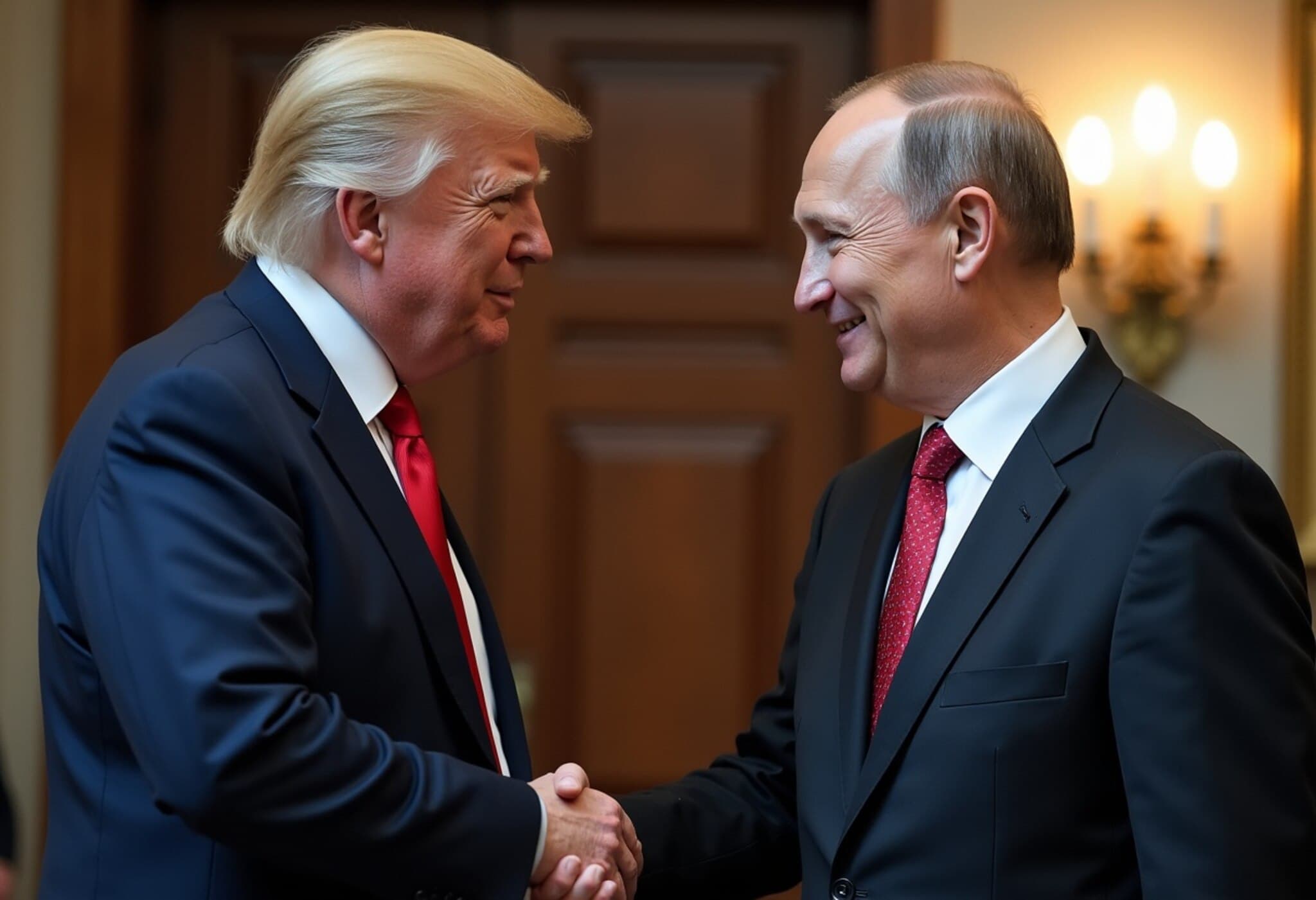 Trump Warns Russia of 'Severe Consequences' If Peace Talks Fail Post European Summit Trump Warns Russia of 'Severe Consequences' If Peace Talks Fail Post European Summit